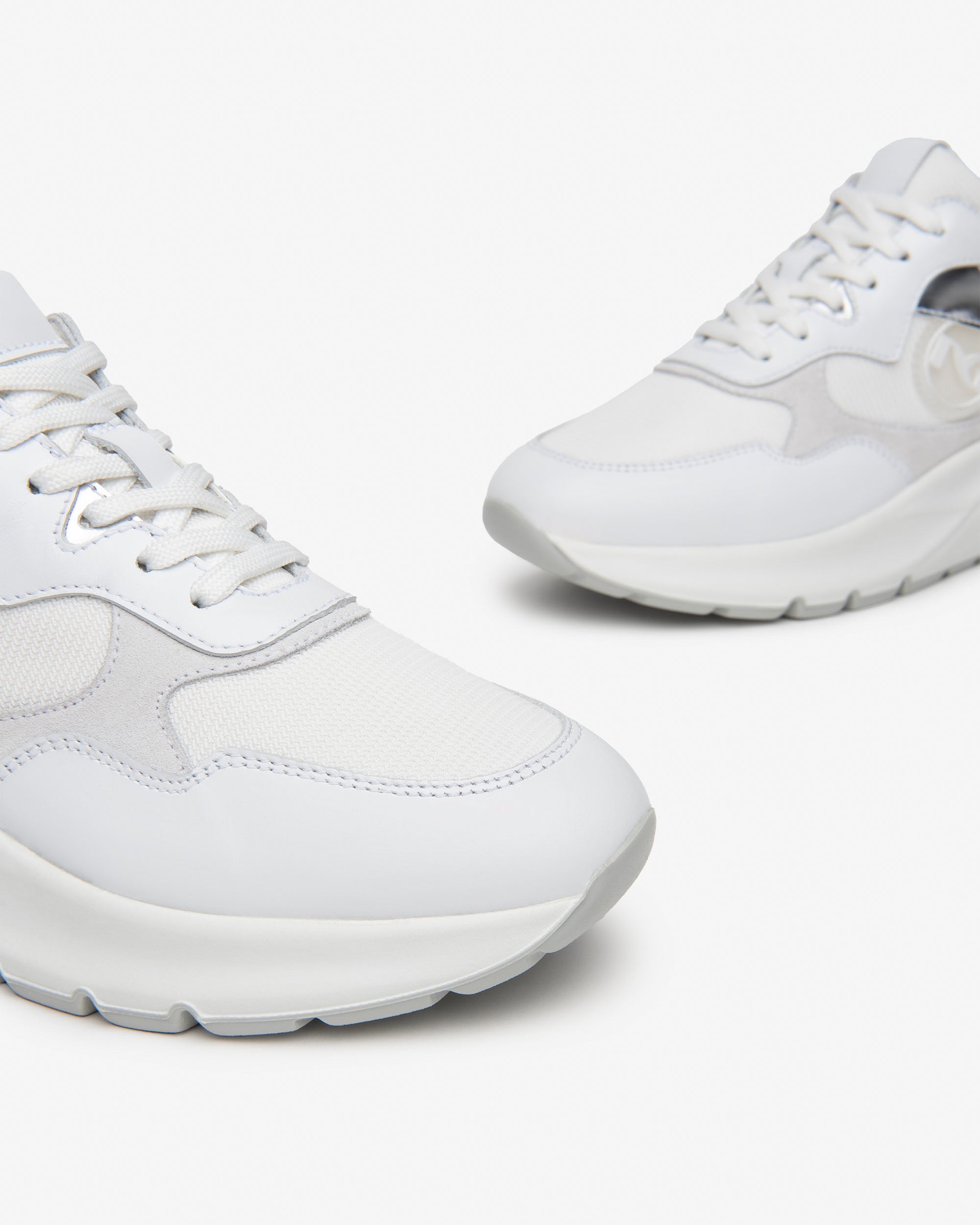 Nero Giardini Sneakers baskets cuir femme toile
