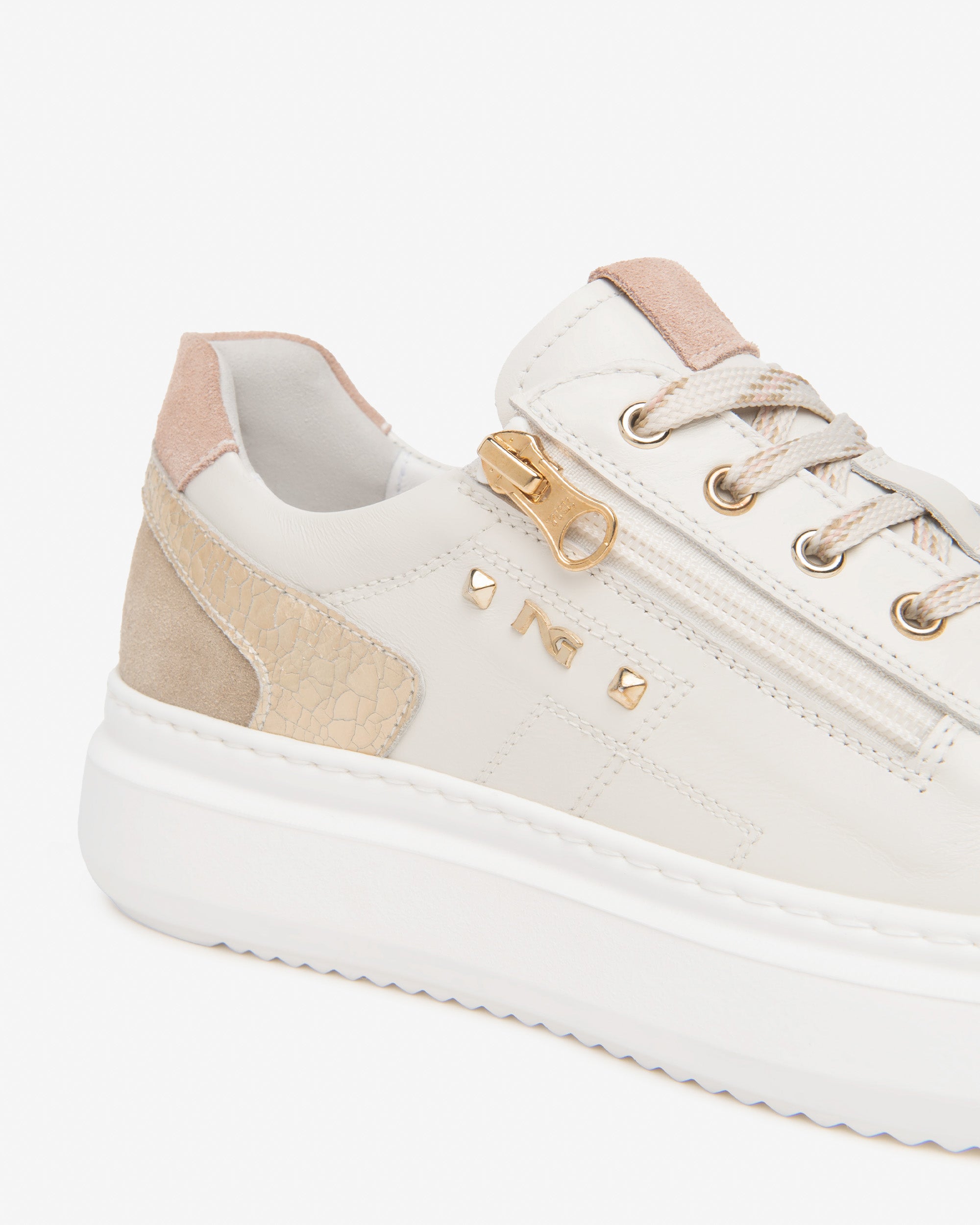 Nero Giardini Sneakers basket femme cuir suède 38