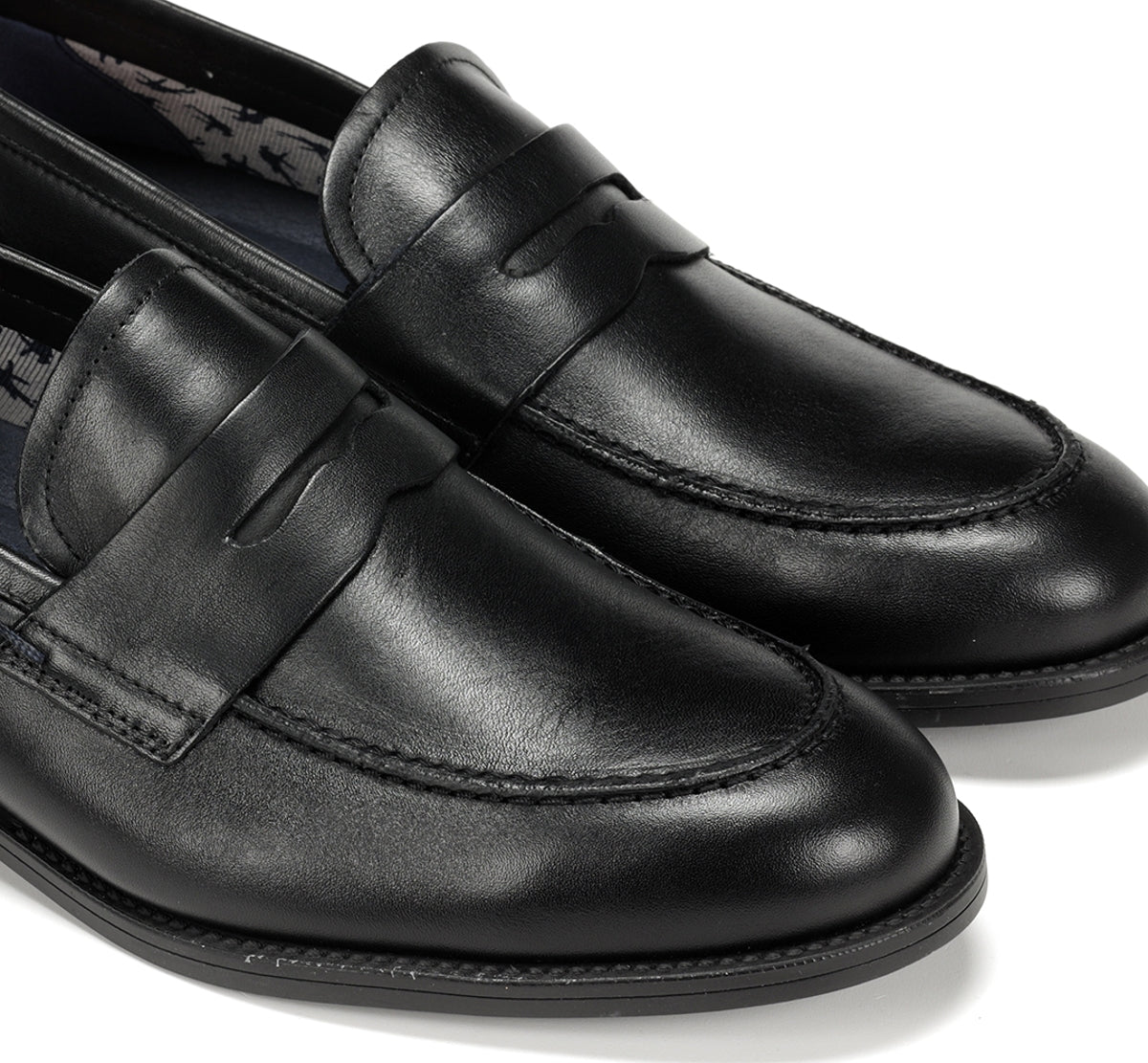 Fluchos Henri F0824 mocassins noir homme cuir