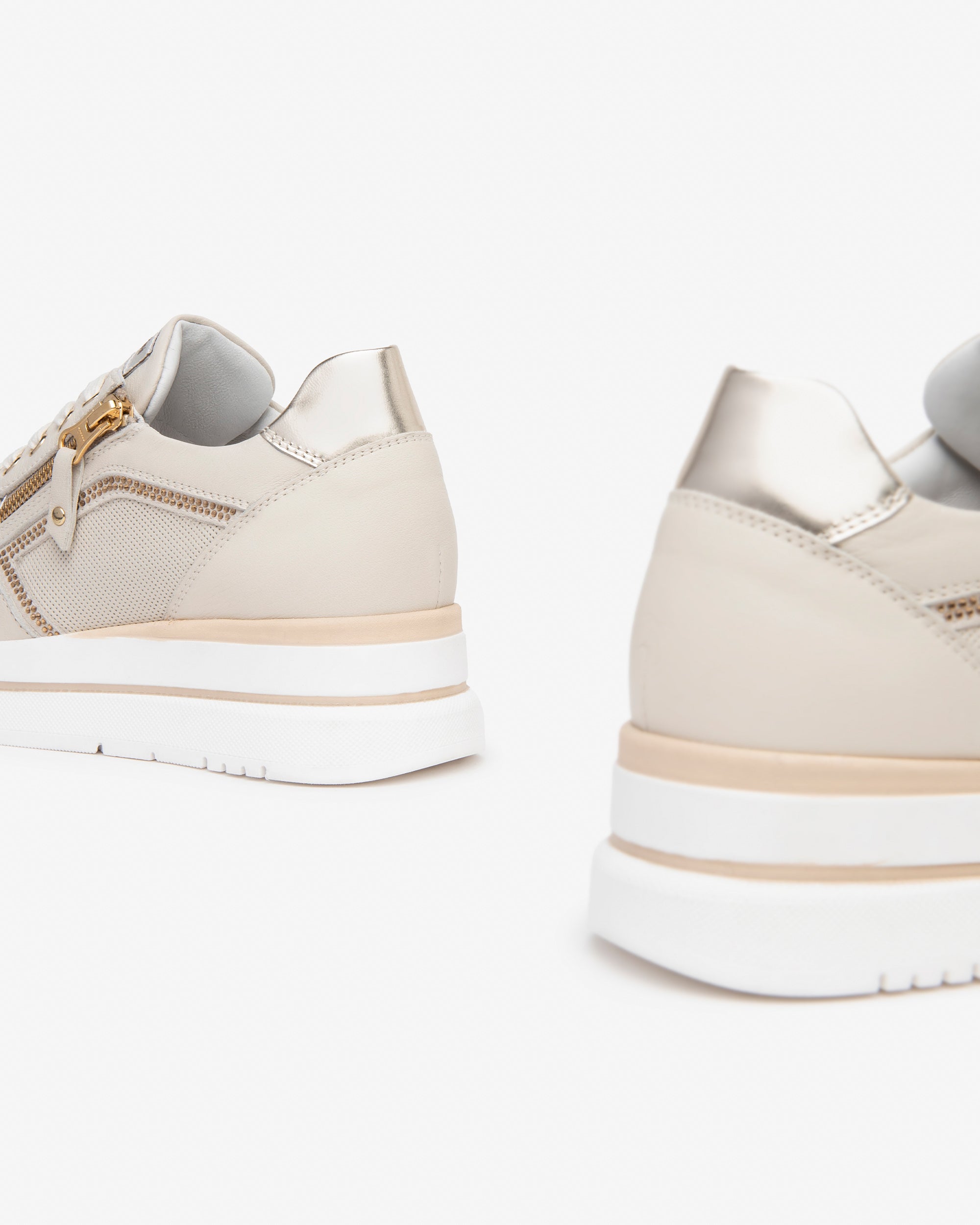 Nero Giardini Sneakers baskets cuir daim femme DryGo