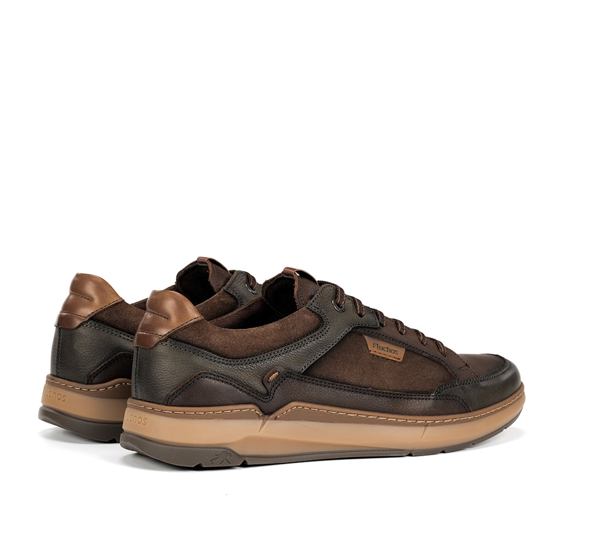 Fluchos Jeff F2279 baskets marron cuir homme