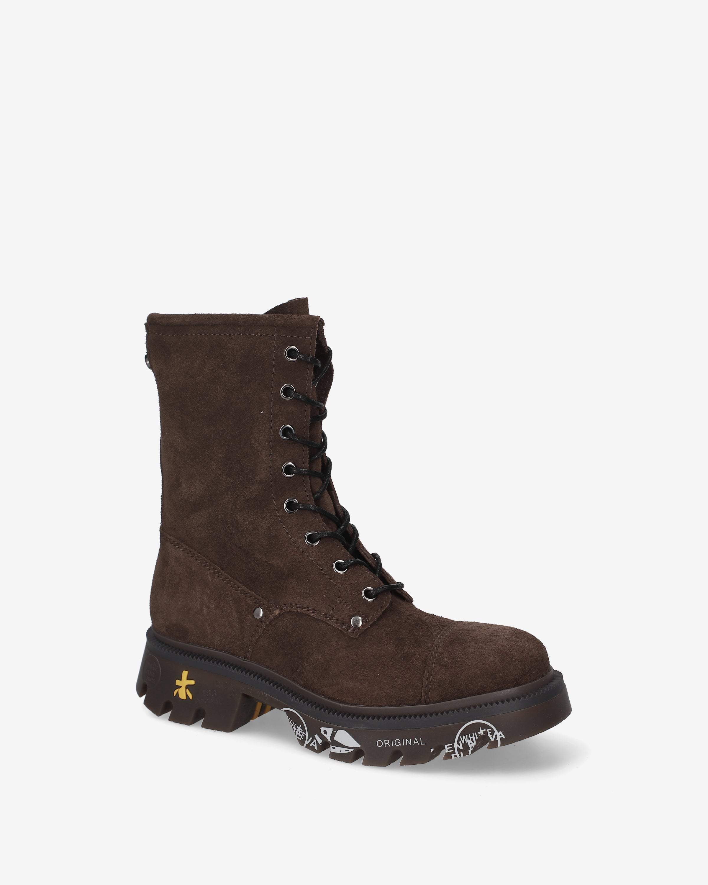 Premiata Claphamd 516 Sneaker Daim Marron Femme