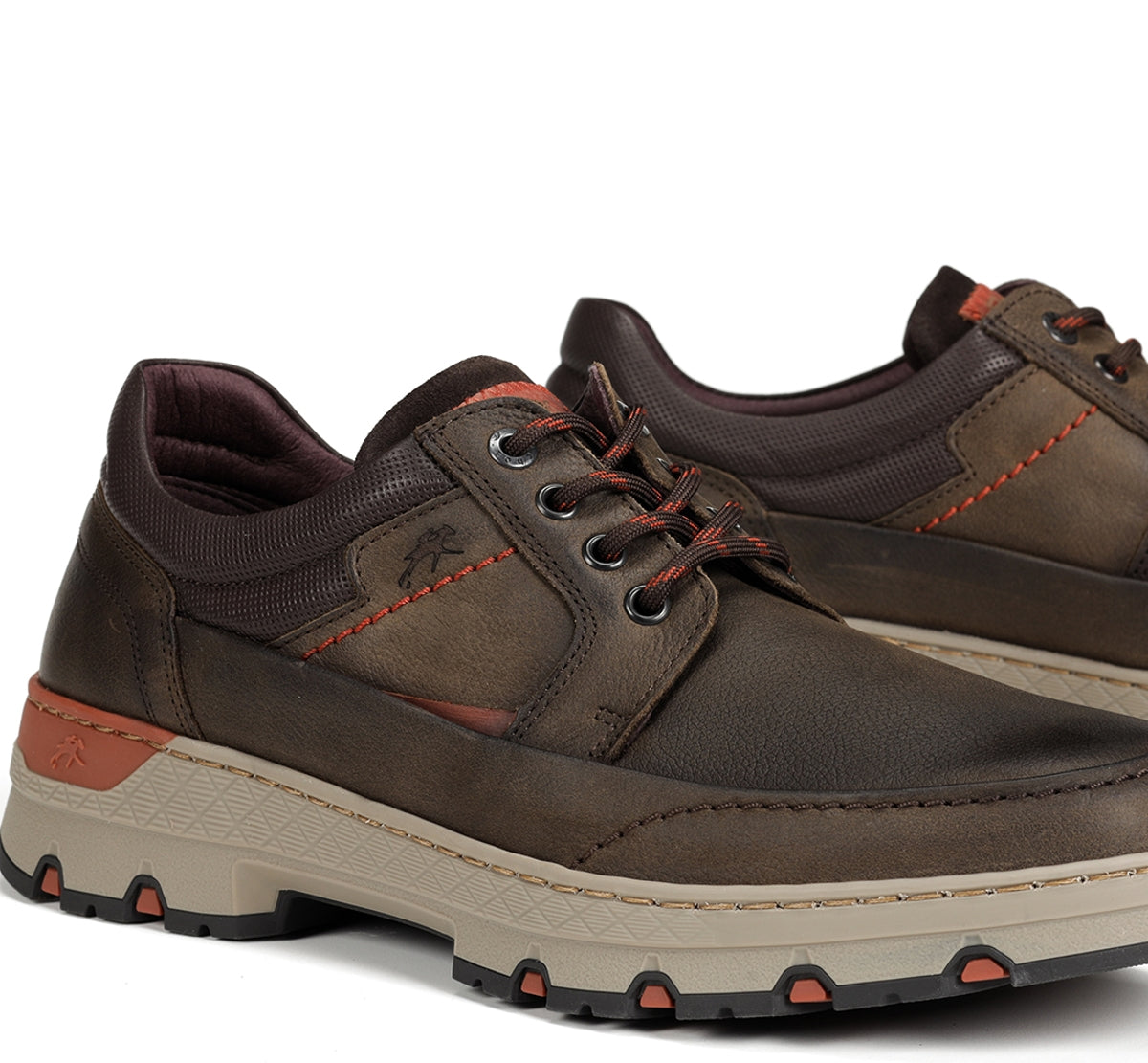 Fluchos Sigurd F1843 chaussures vert homme cuir confort