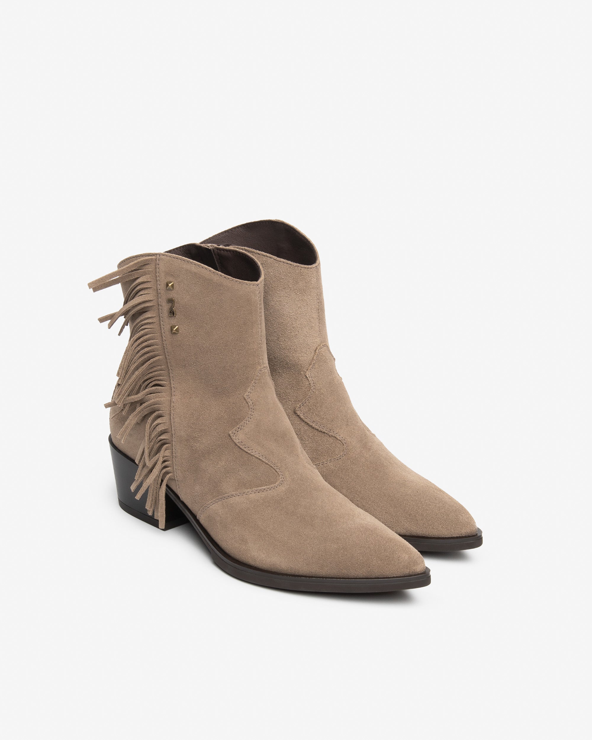 Nero Giardini Ankle Boots boots western daim femme franges