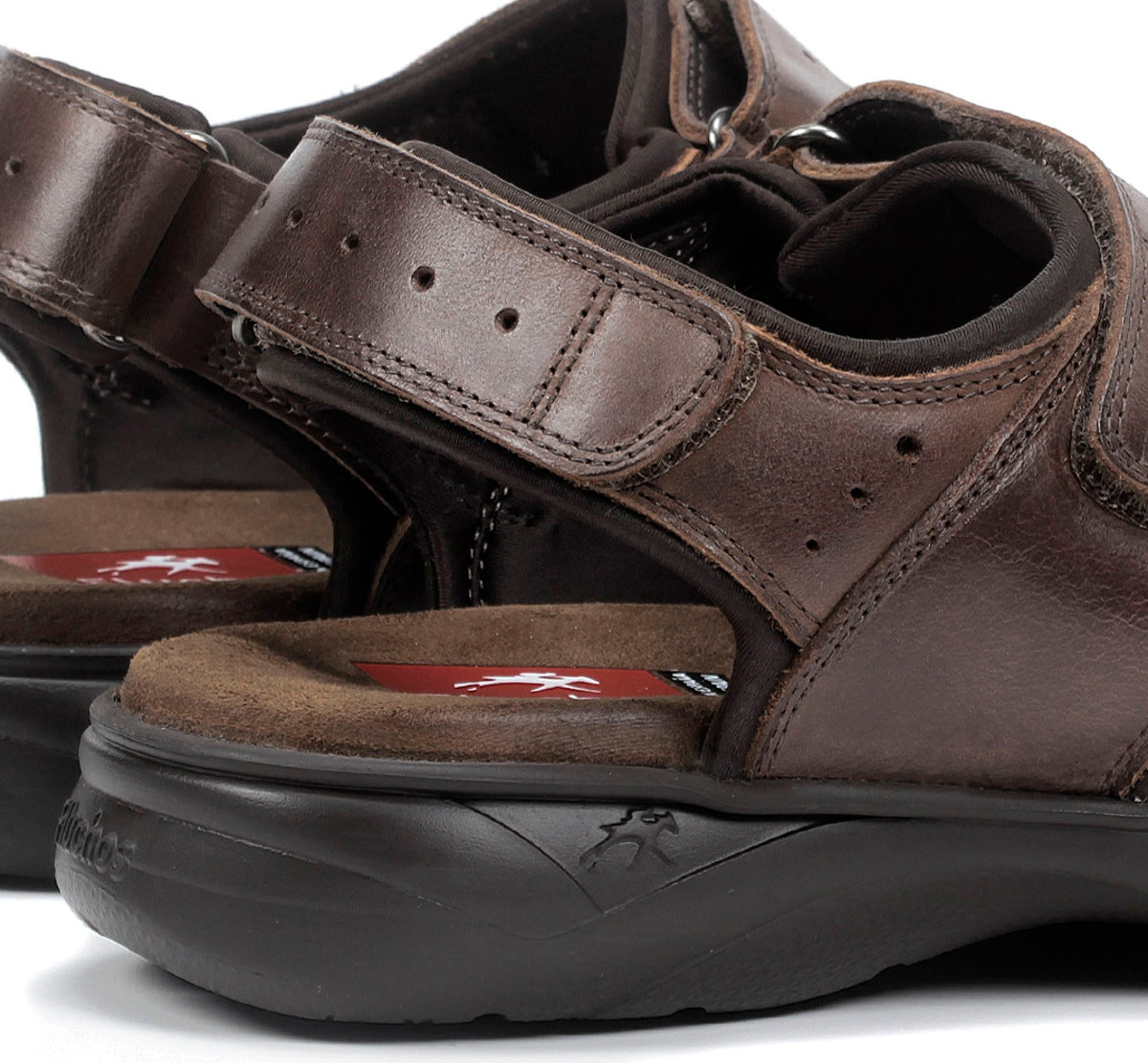Fluchos Dozer F1201 sandale homme marron scratch