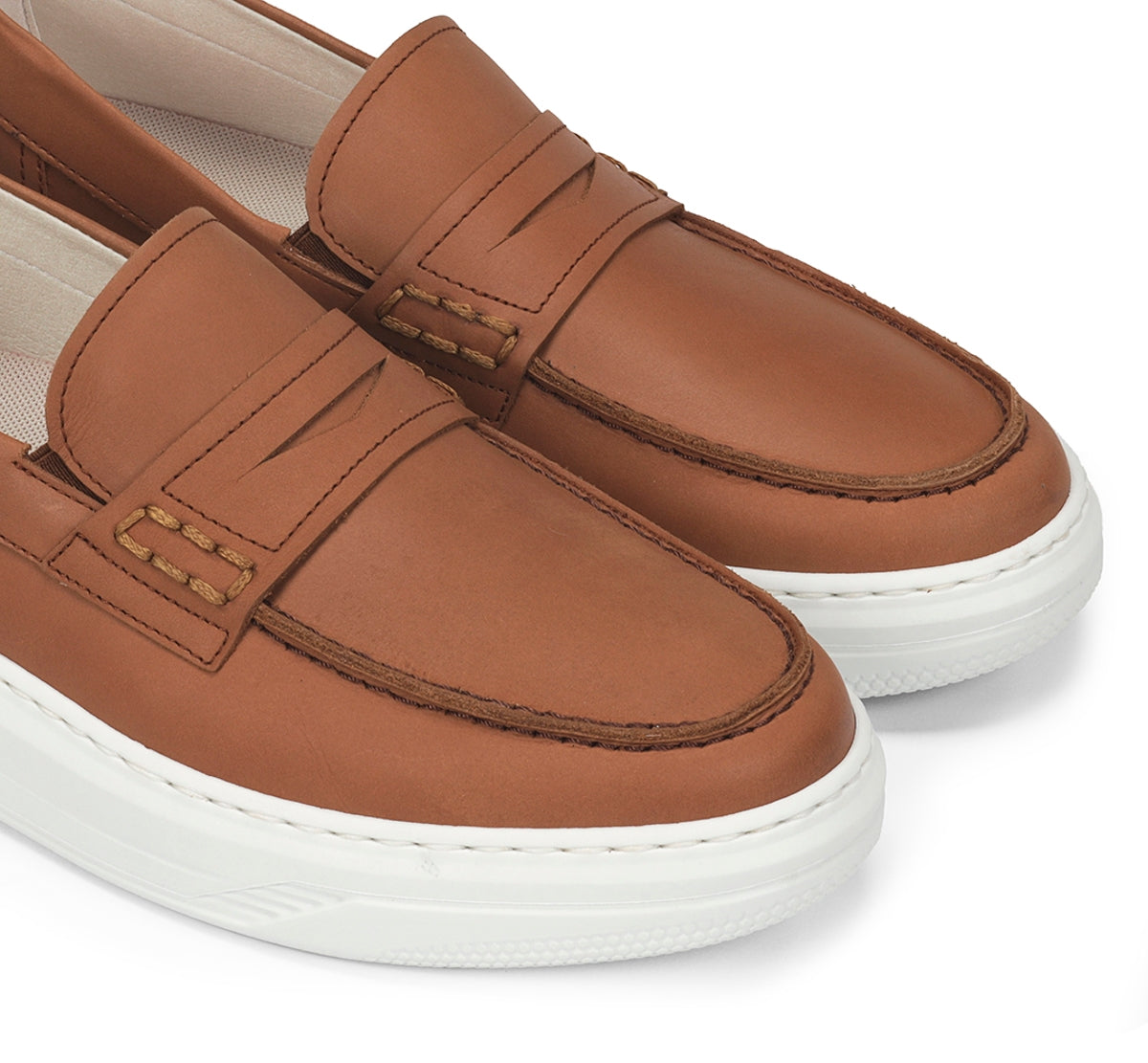 Fluchos Boston F2224 Mocassin Marron Homme Léger