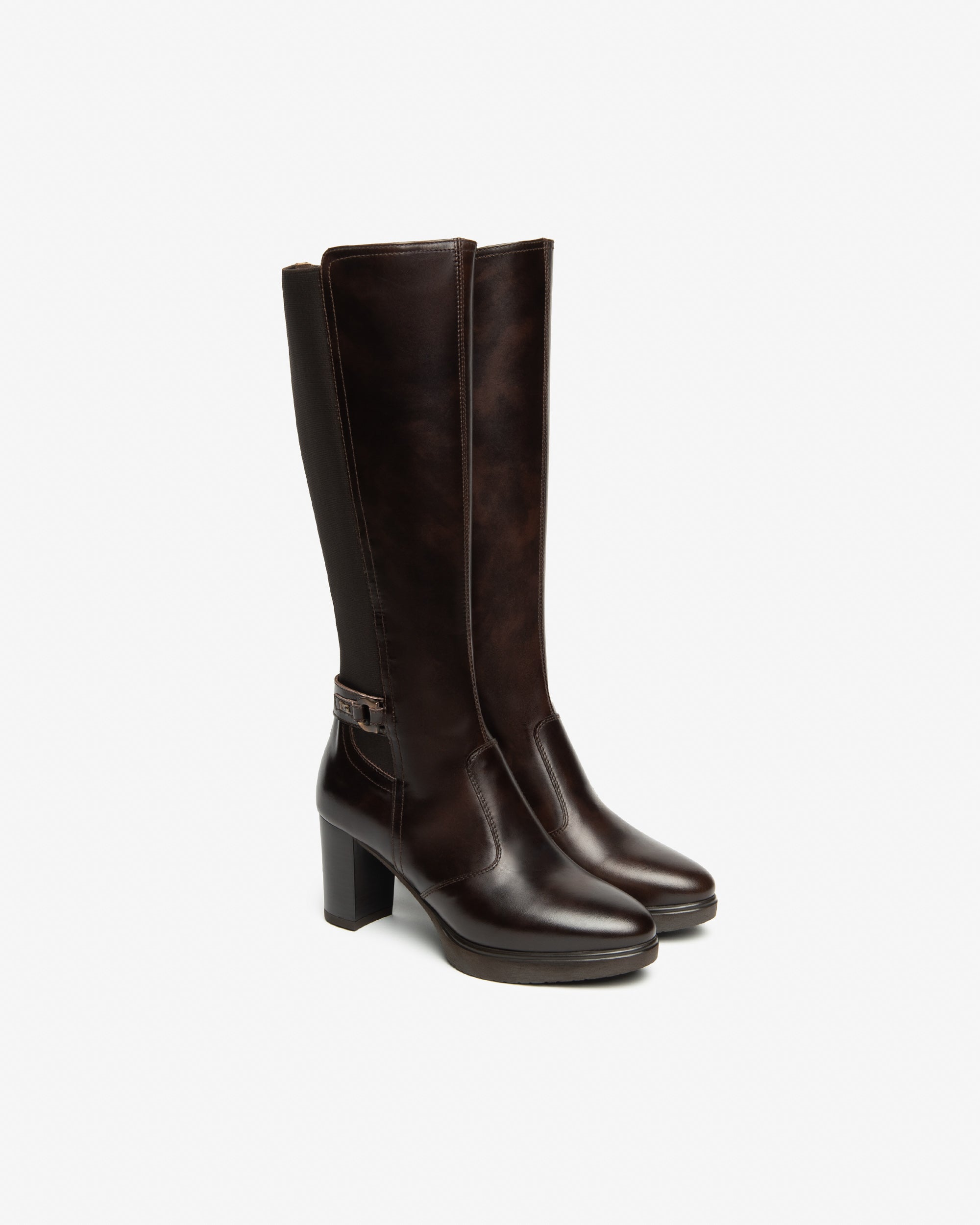 Nero Giardini Boots bottes cuir femme hiver 38