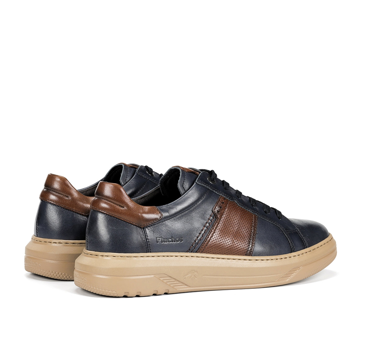 Fluchos Boston F2043 basket homme bleu souple