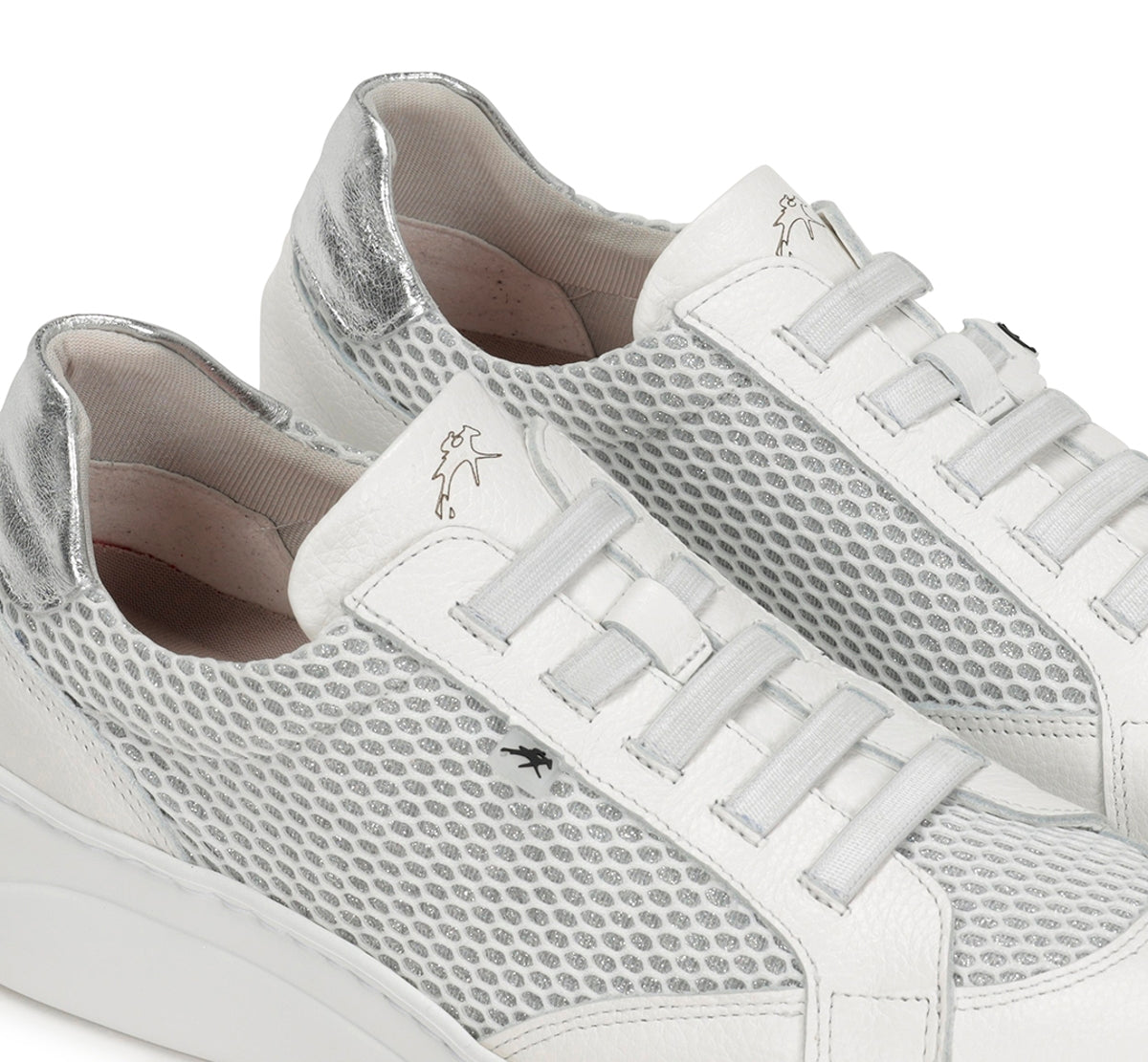 Fluchos Pompas F1668 baskets blanc femme