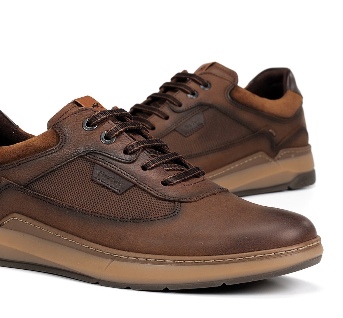 Fluchos Jeff F2277 chaussure marron homme lacets