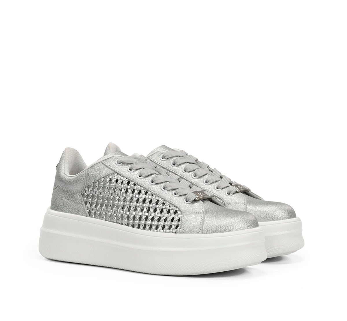 Dorking Swift D9522 sneakers argent femme plateforme