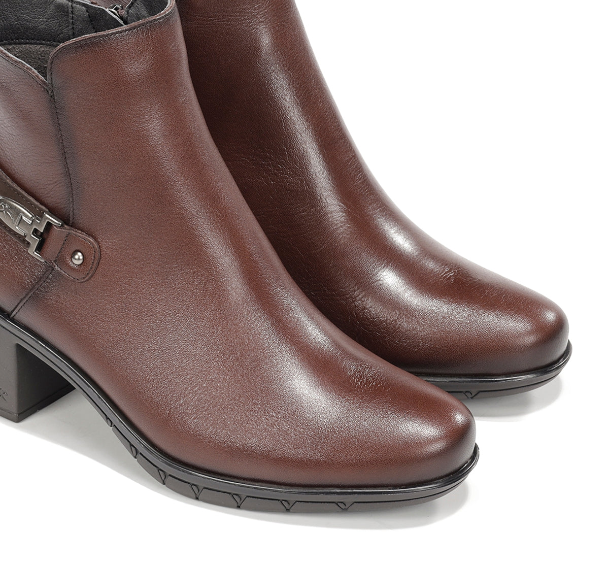 Fluchos Nydia F1798 bottines femme marron élégantes