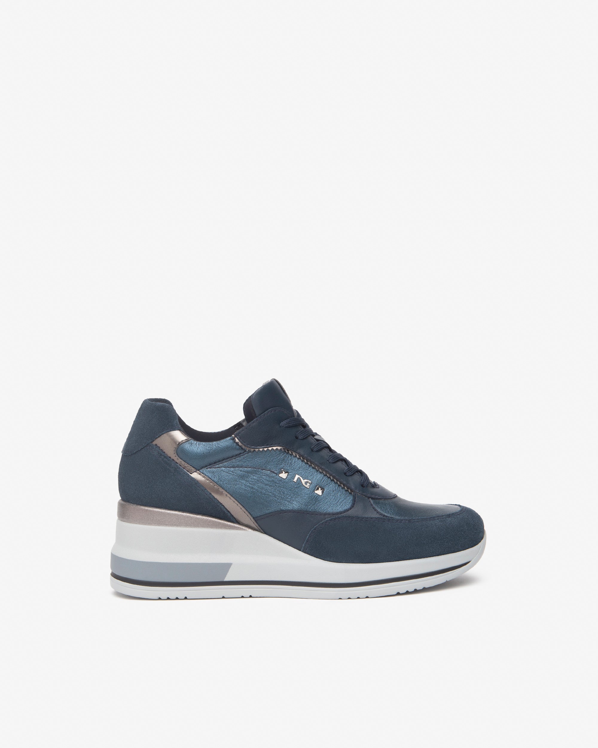Nero Giardini Sneakers Baskets Femme Cuir Daim