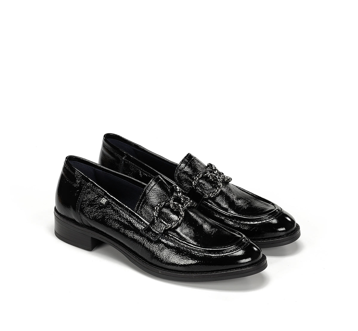 Fluchos Dorking Harvard D9117 mocassin noir femme 38 cuir