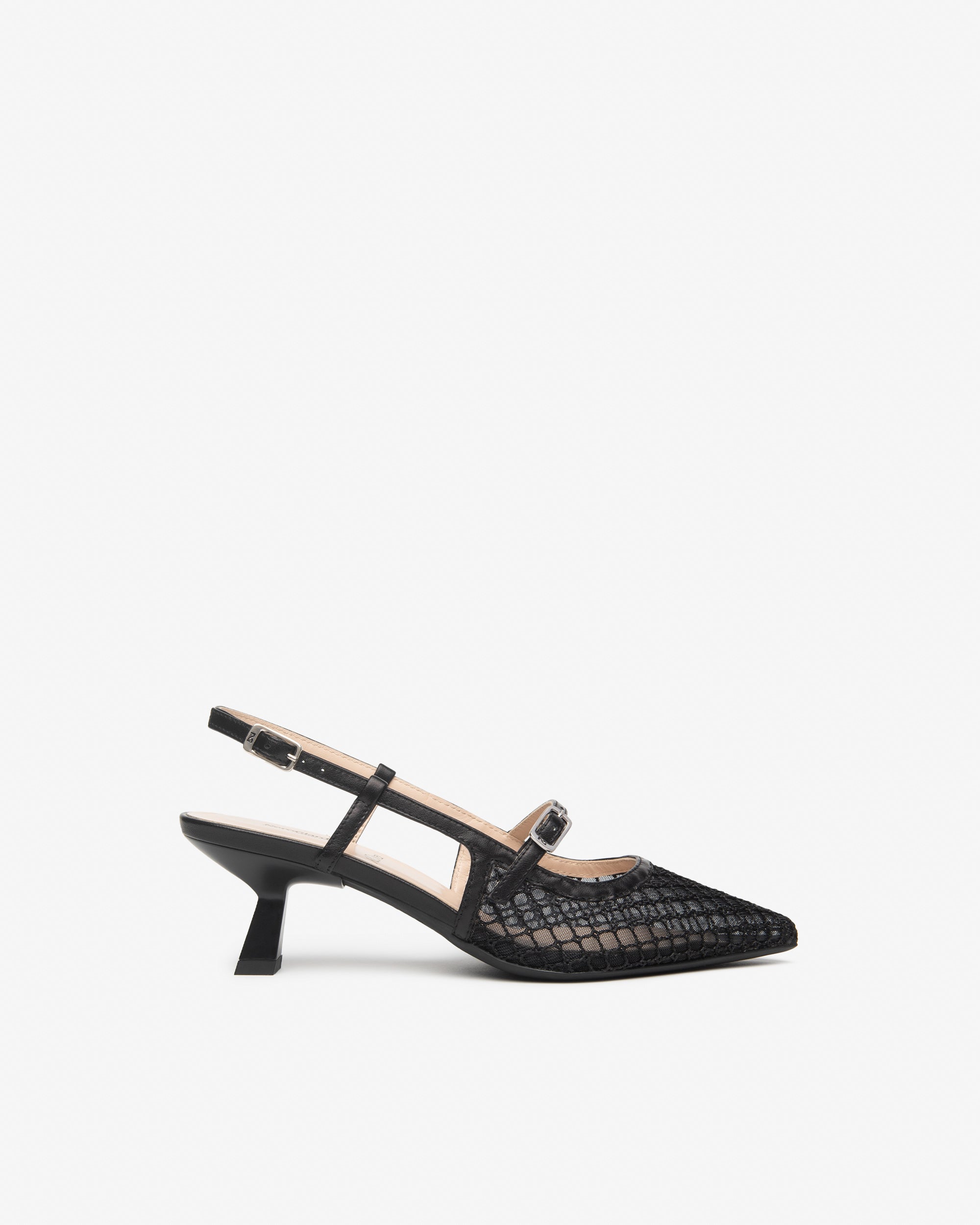 Nero Giardini Slingback escarpins cuir toile femme 38