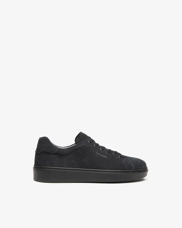 Nero Giardini Sneakers baskets daim homme lacets cuir
