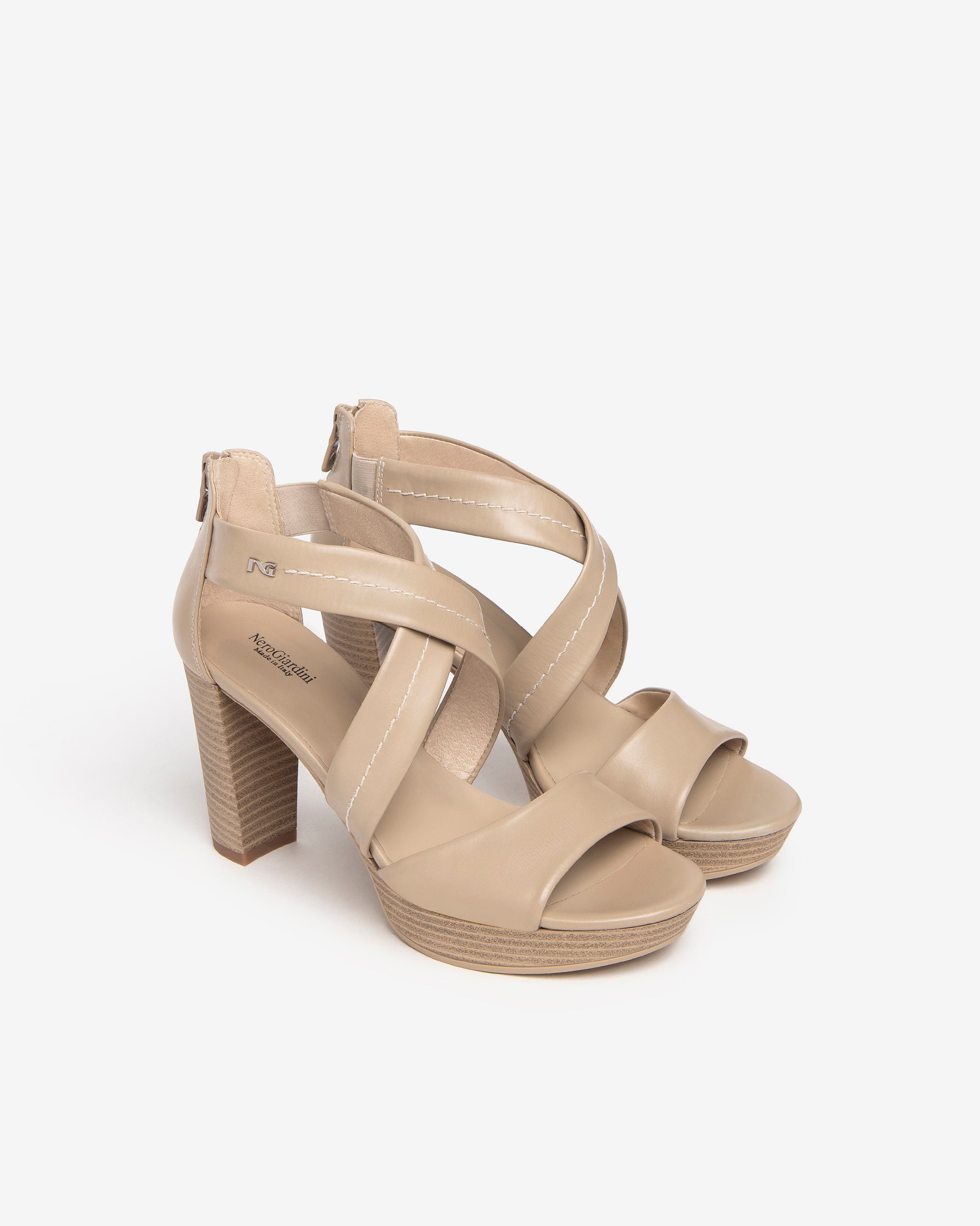 Nero Giardini Sandals cuir femme confort pointure 39
