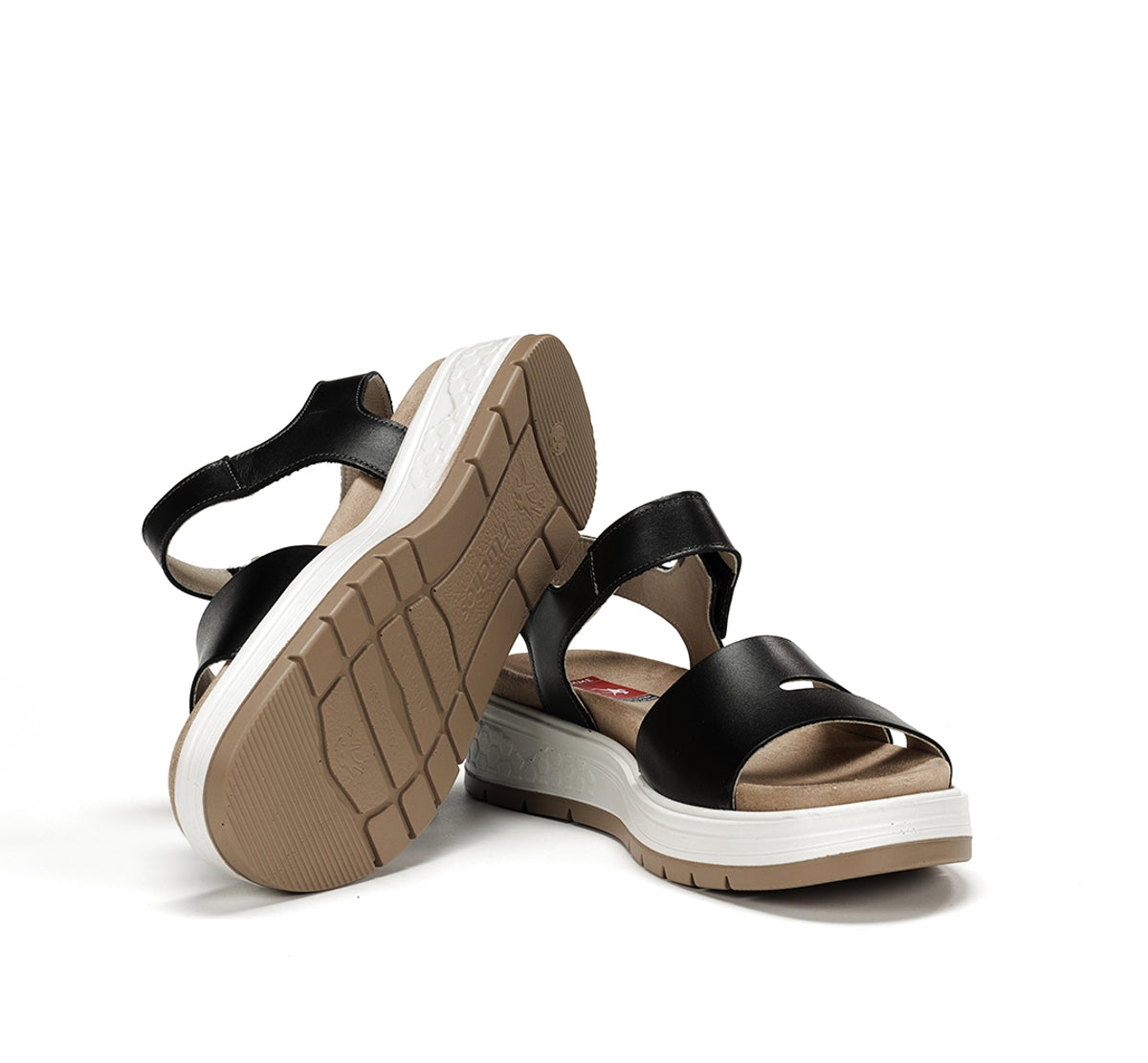 Fluchos Street F2006 Sandale Femme Noir