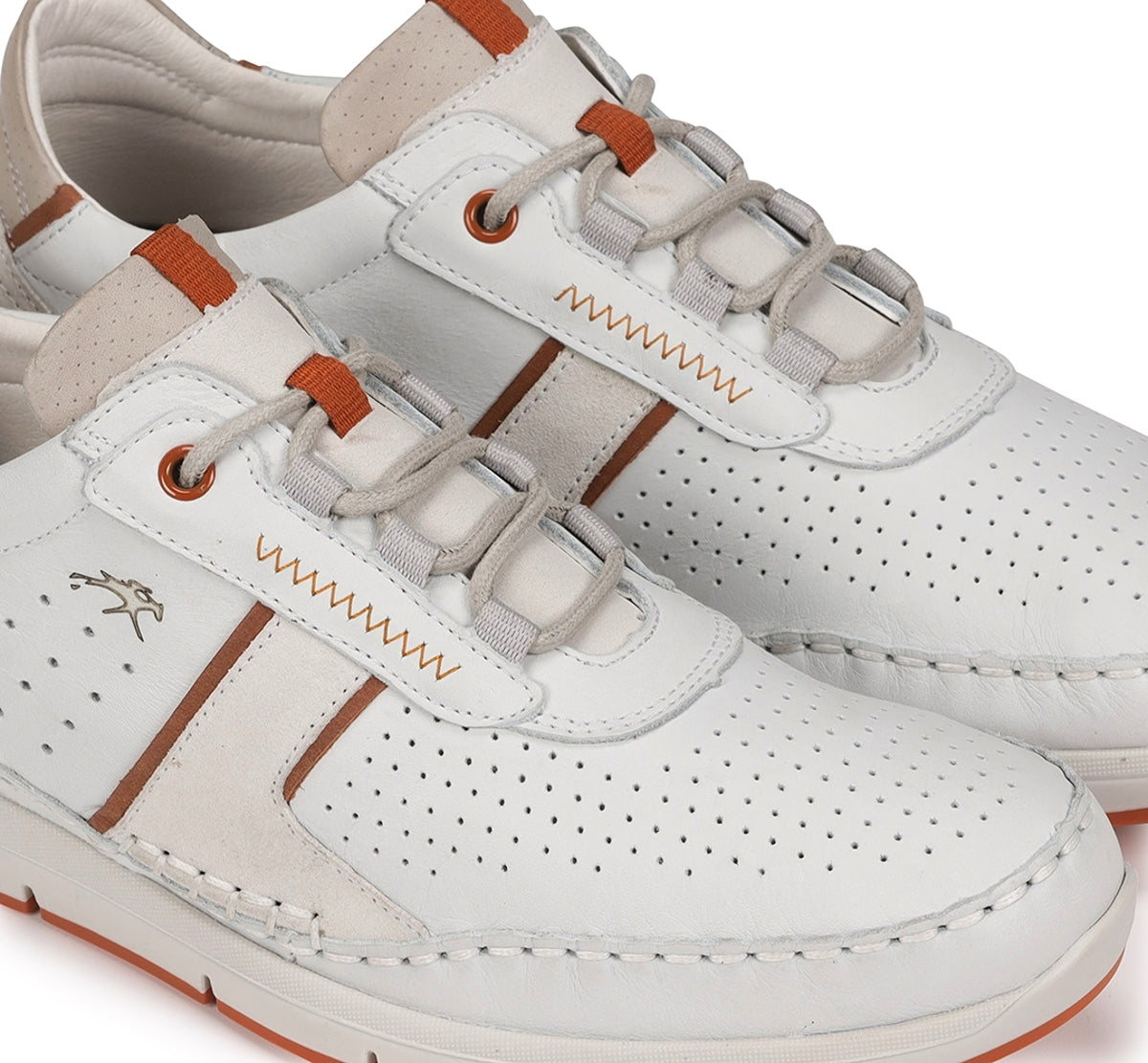 Fluchos Yannic F1442 Baskets Homme Blanc à Lacets