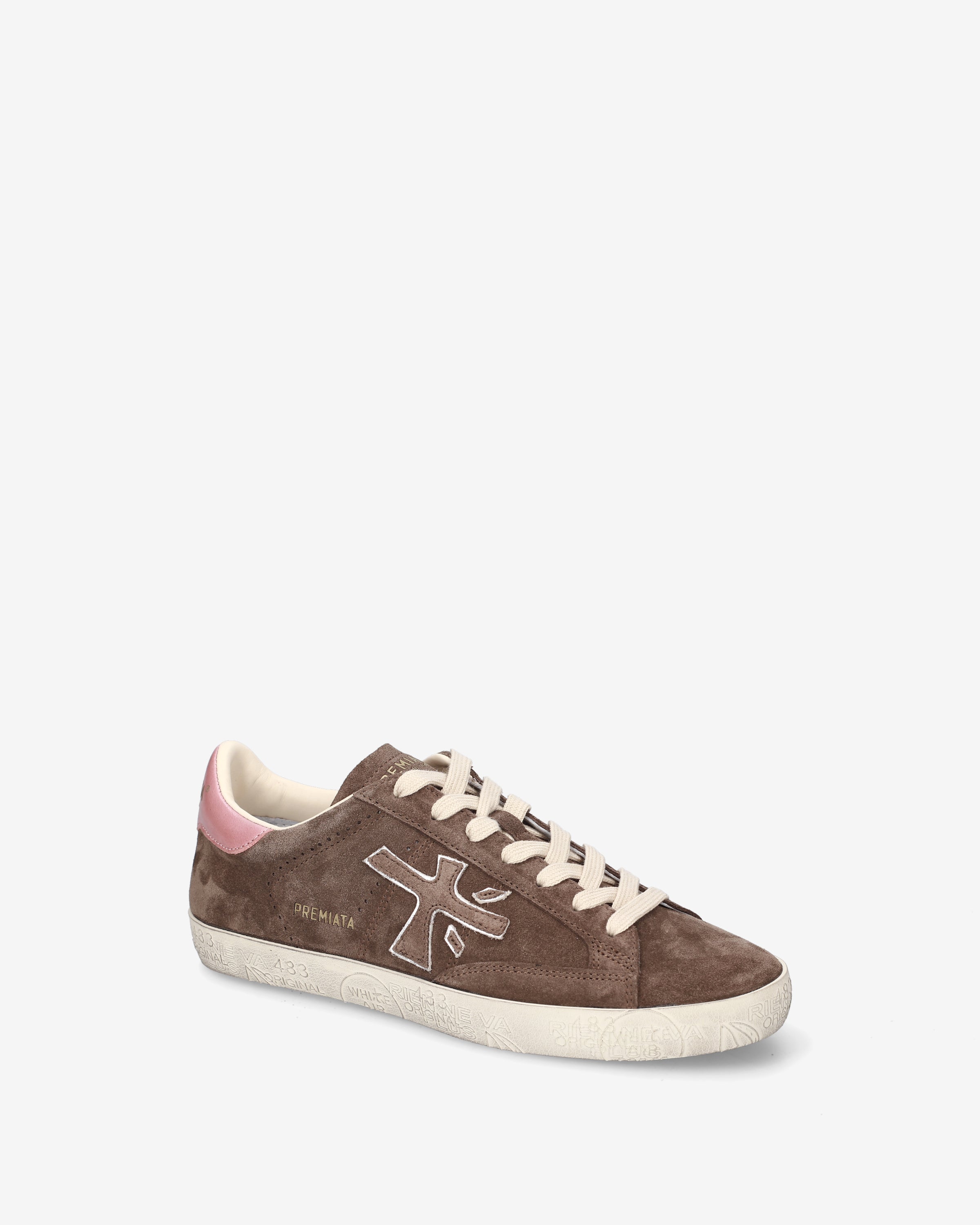 Premiata Stevend 8485 sneakers marron daim femme