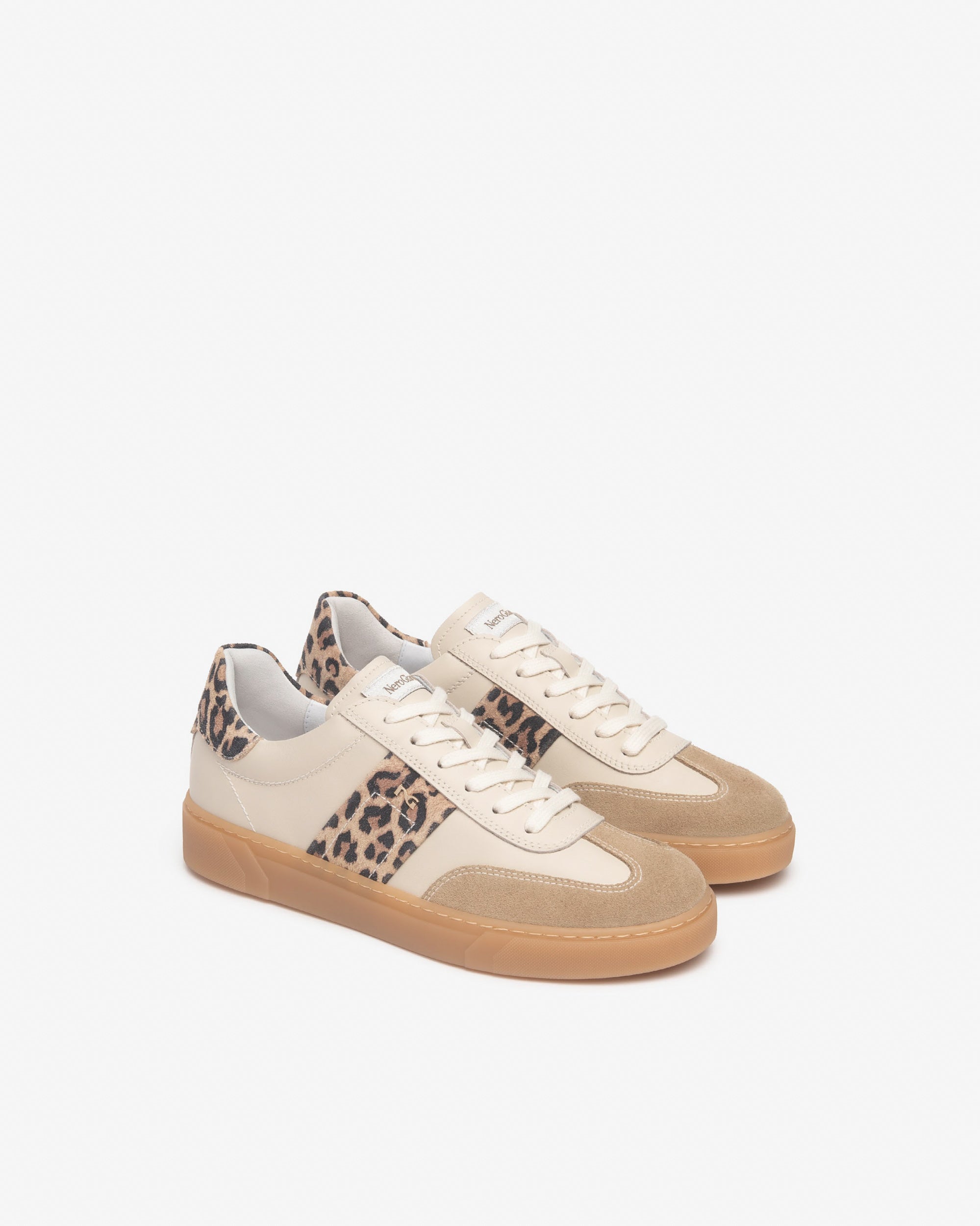 Nero Giardini Sneakers baskets femme daim cuir tissu