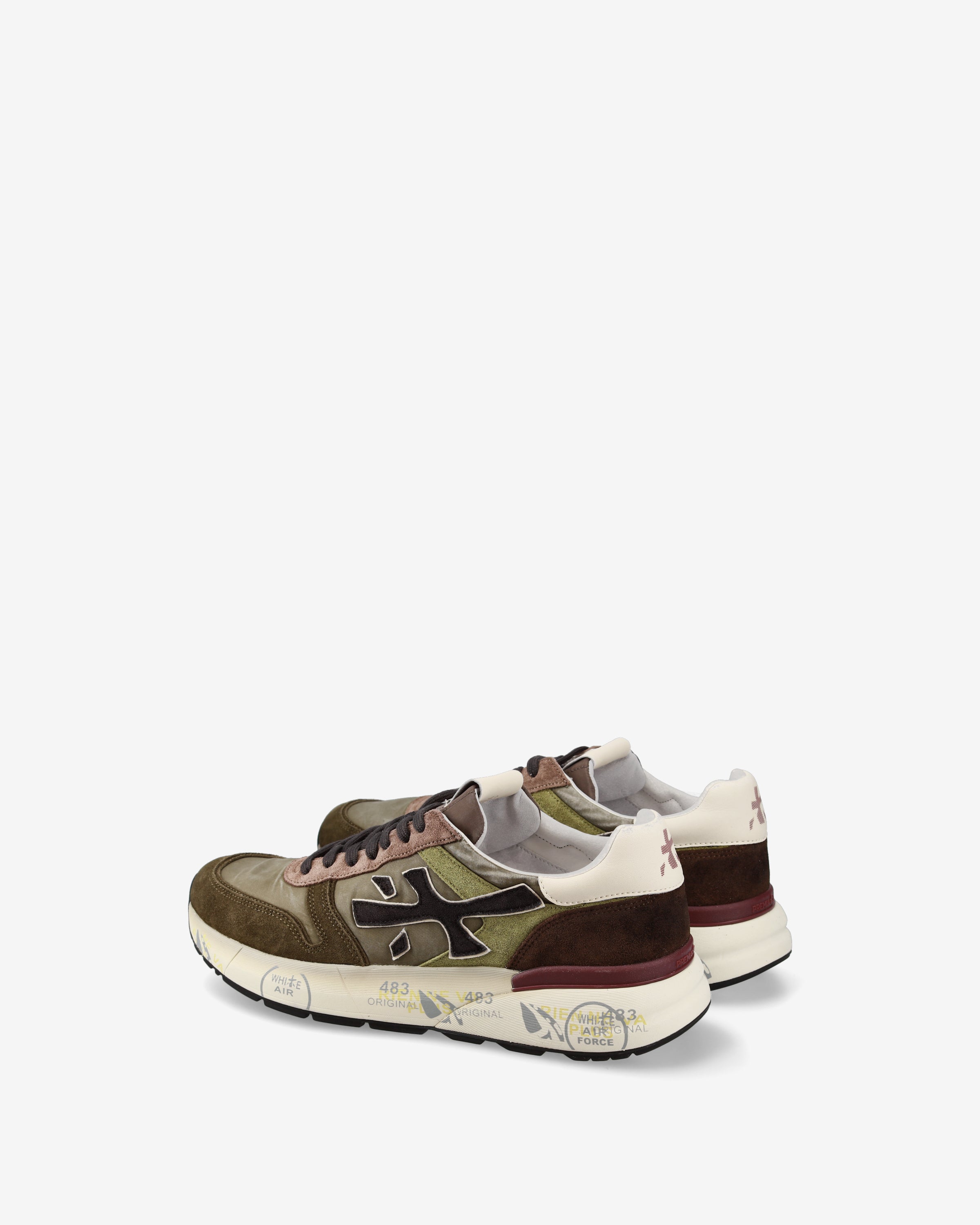 Premiata Mick 7717 Sneaker olive homme pointure 42 cuir