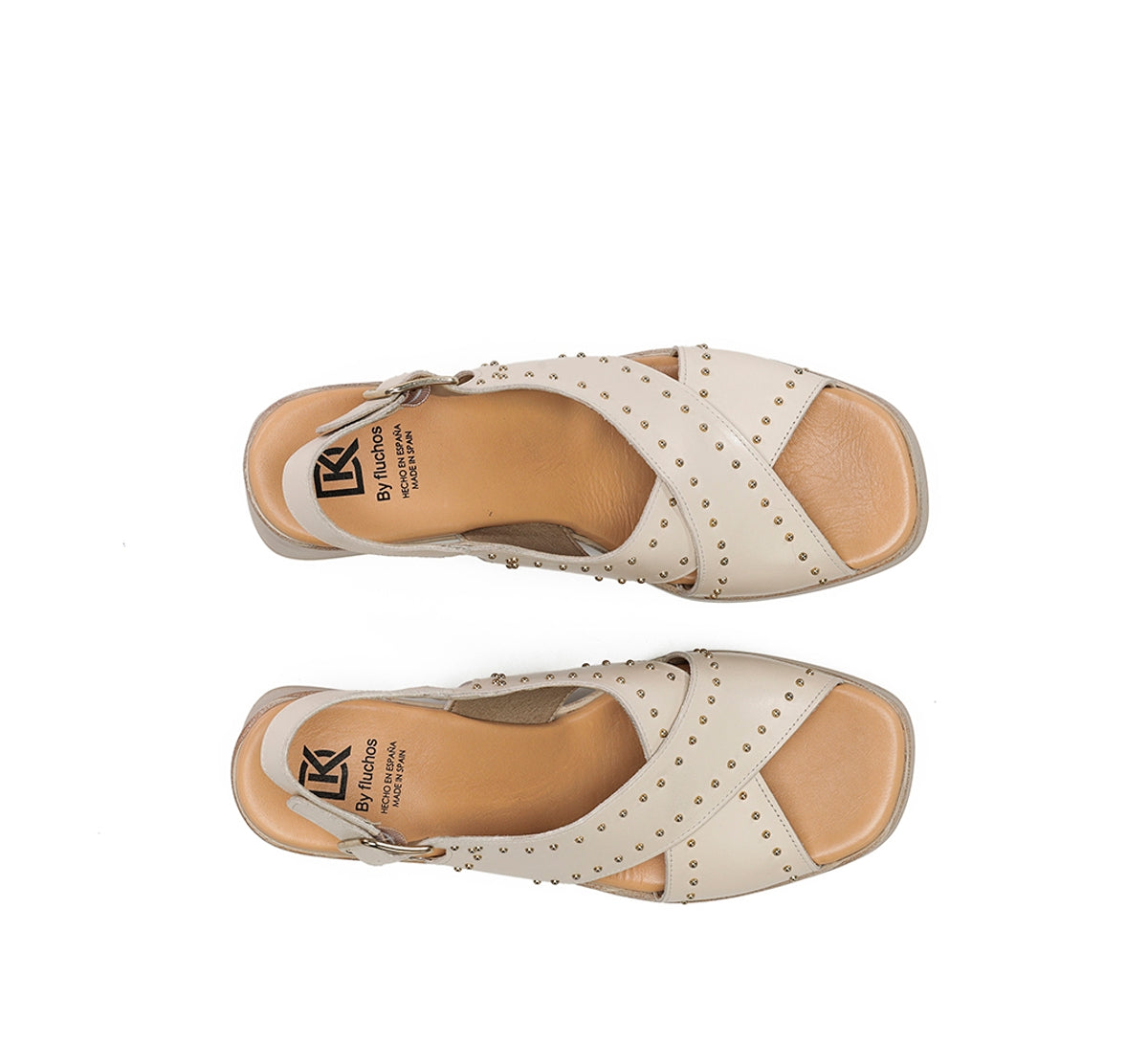 Dorking by Fluchos Diamond D9333 sandales blanches femme