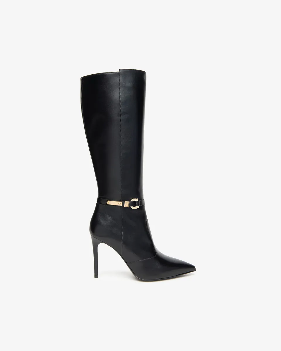 Nero Giardini Boots Bottes Cuir Femme Premium