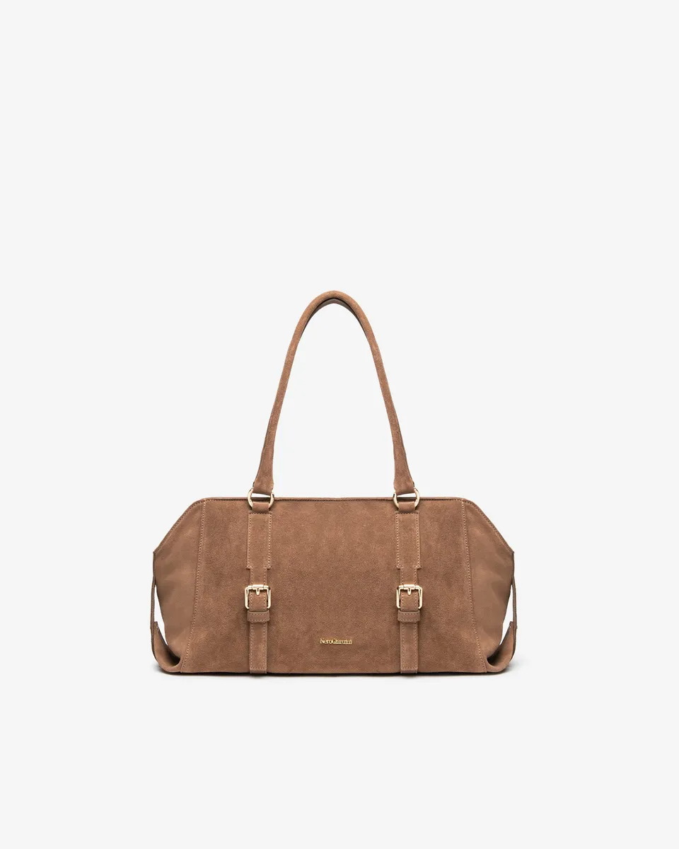 Nero Giardini Bags sac bowling femme daim taille PZ