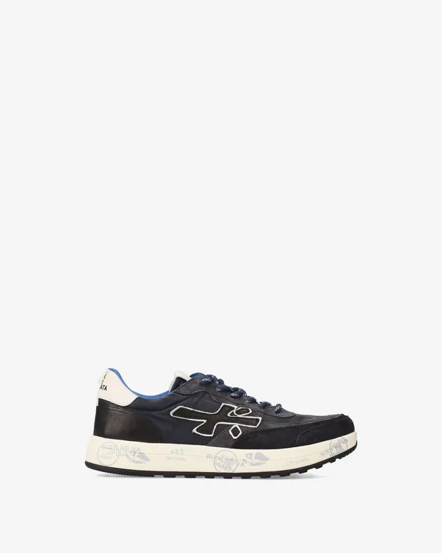 Premiata Nous 7726 sneakers homme bleu daim cuir