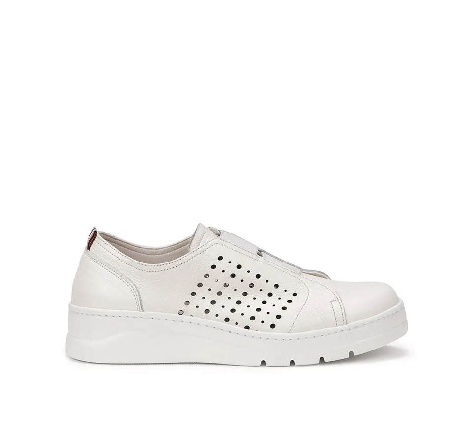 Fluchos Pompas F1423 basket blanche femme