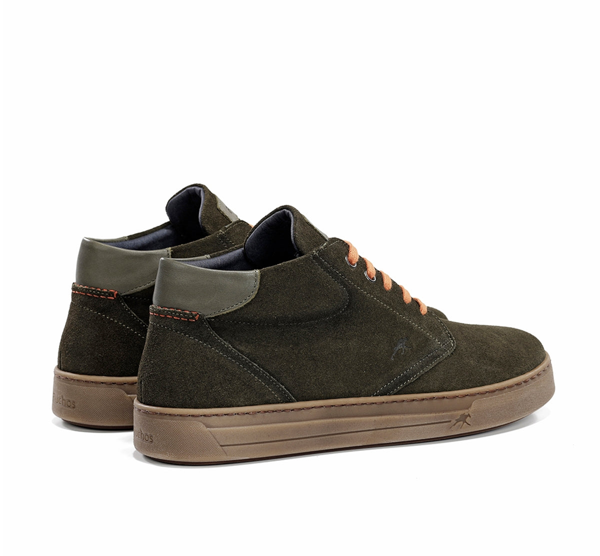 Fluchos Nemo F2267 bottines vert homme slip on