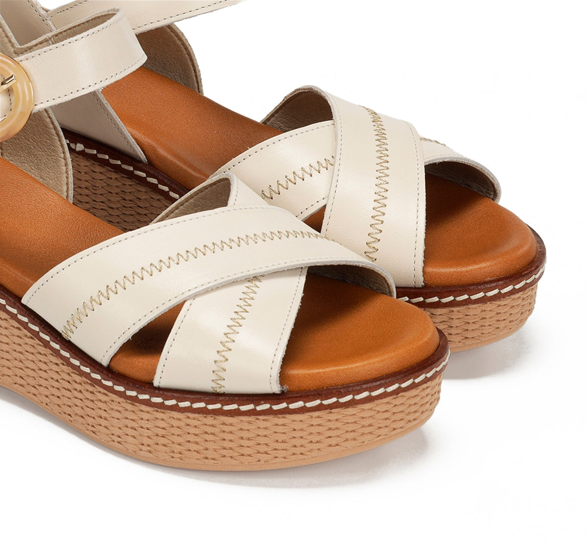 Dorking by Fluchos Nido D9640 sandale femme taupe