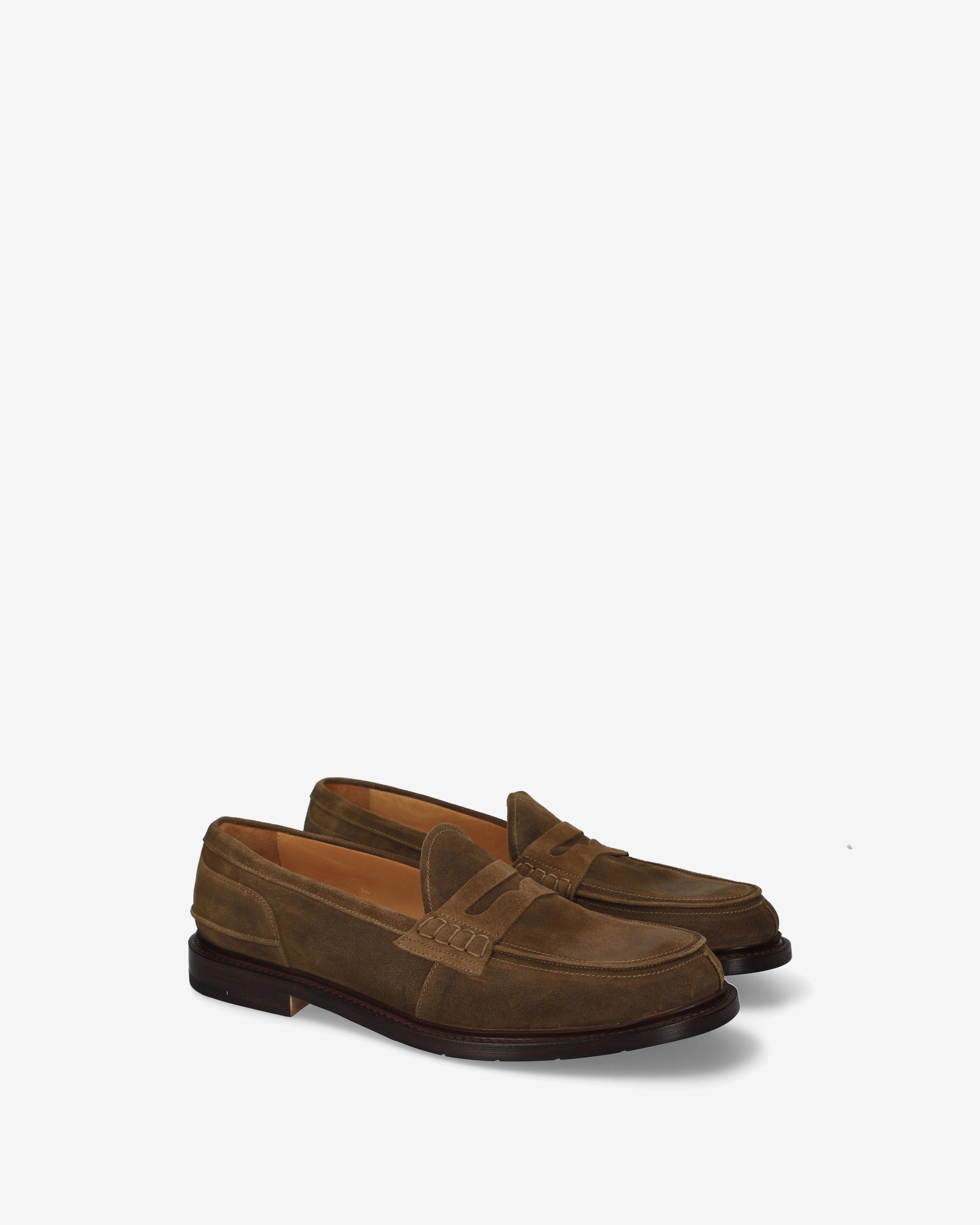 Premiata Loafers mocassins daim boue penny homme