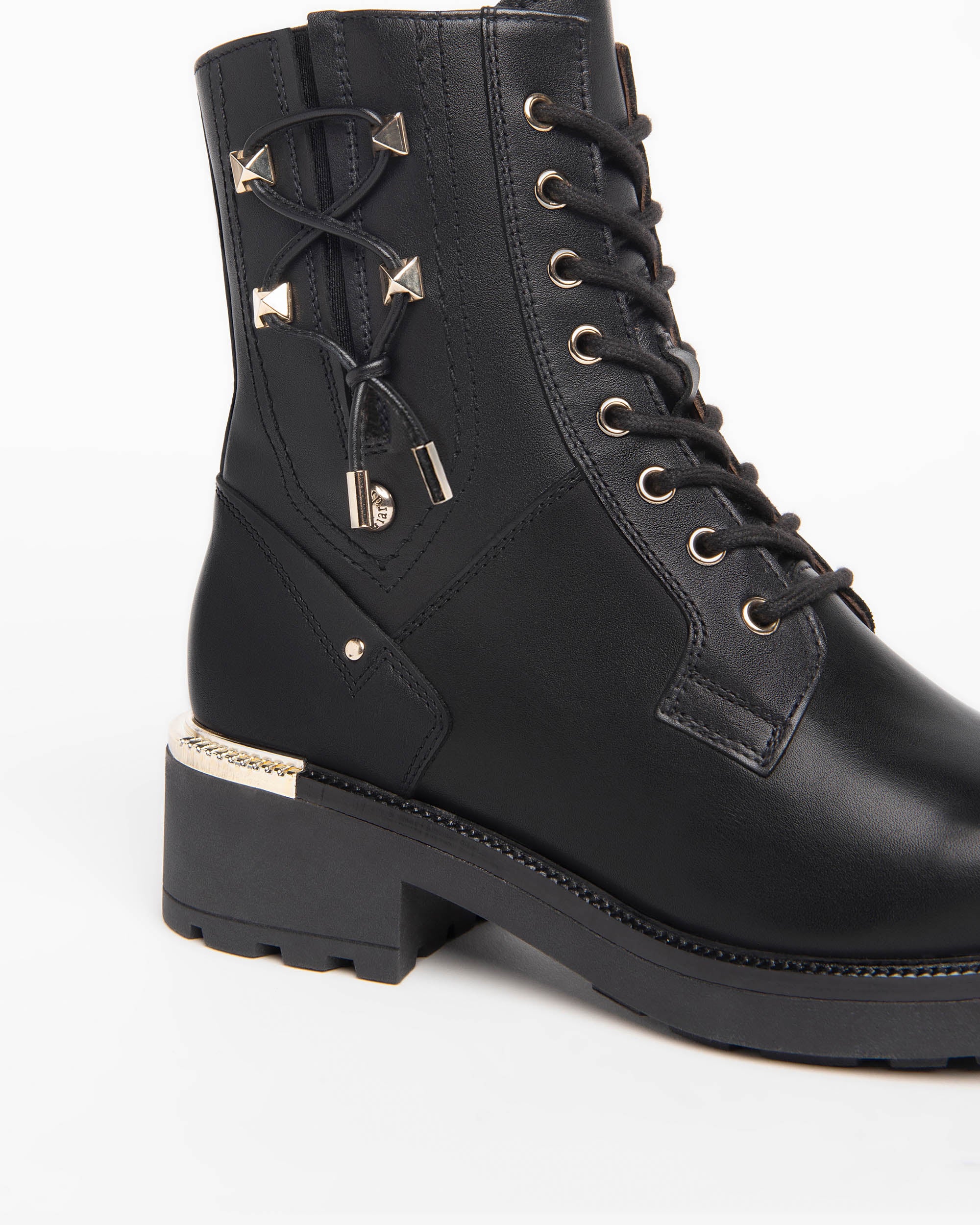 Nero Giardini Combat Boots rangers femme cuir 38