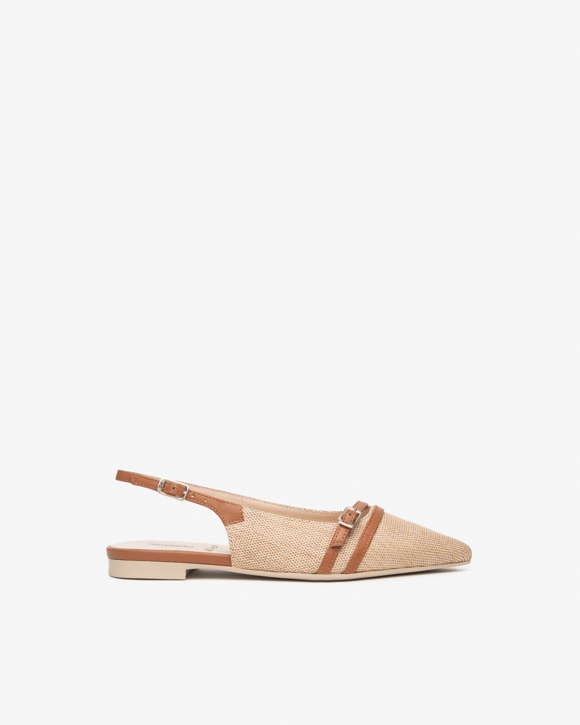 Nero Giardini Slingback Sandales Cuir Femme Bride Arrière