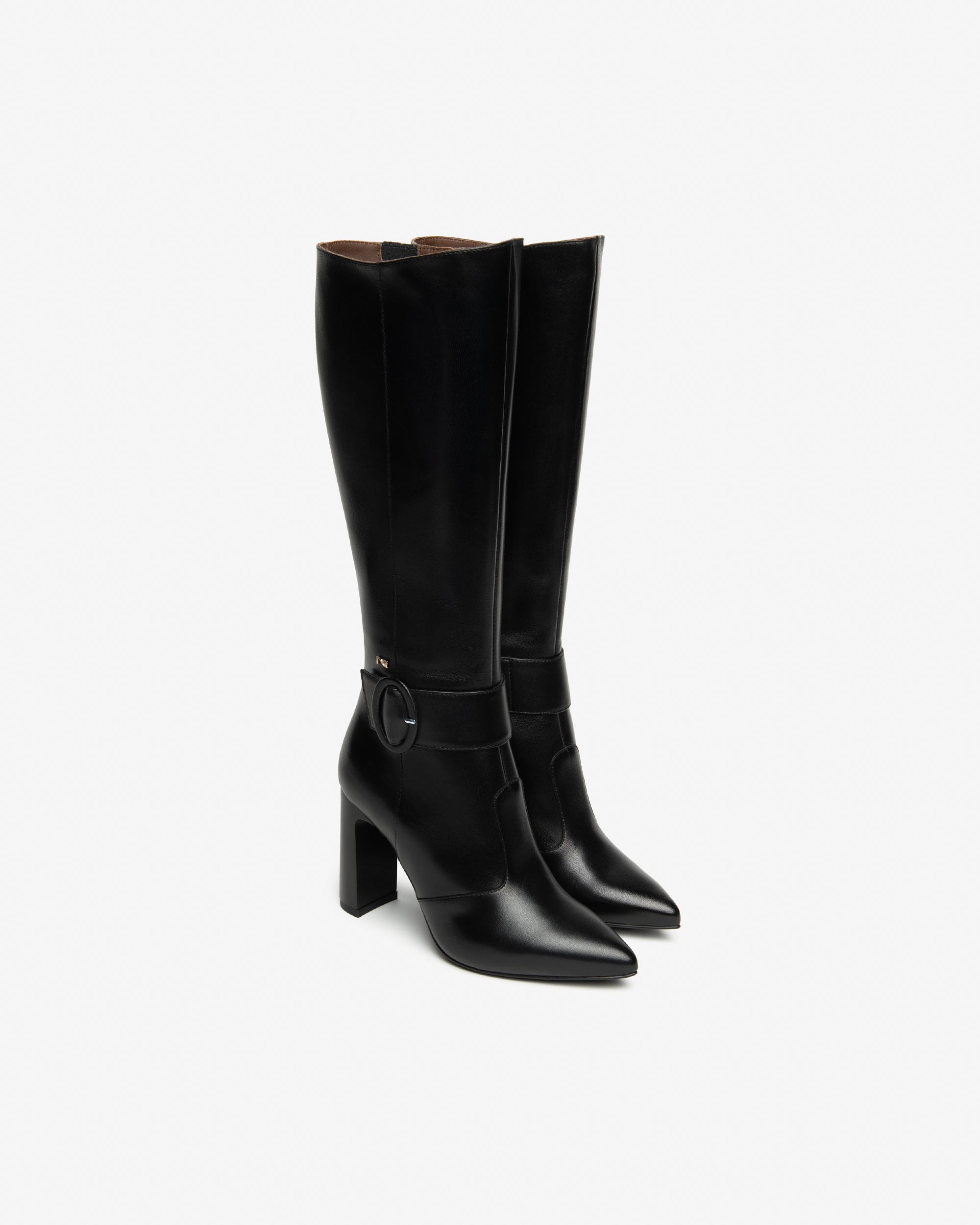 Nero Giardini Boots bottes cuir femme talon 95 mm