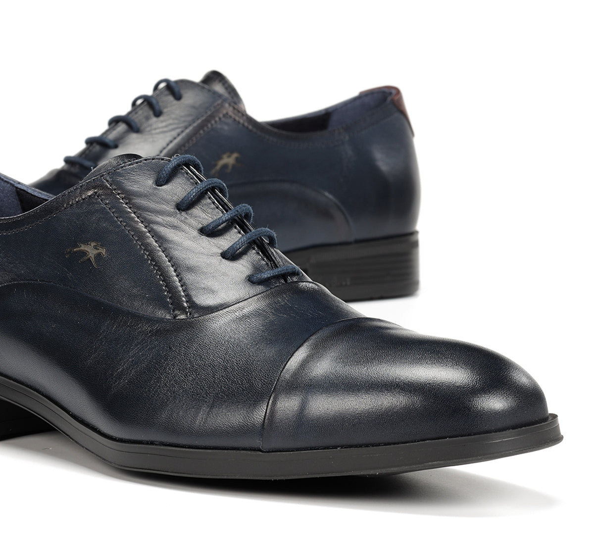 Fluchos Asgard F1837 derbies bleu cuir homme