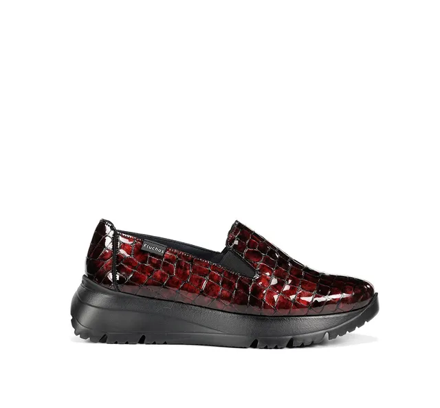 Fluchos Eira F2159 slip on femme rouge