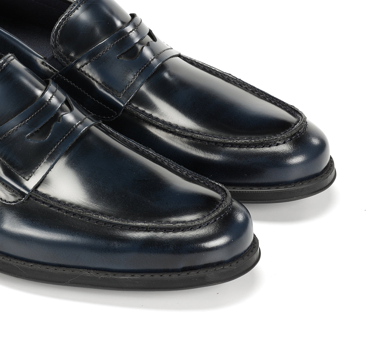 Fluchos Arthur F1933 mocassins bleu homme