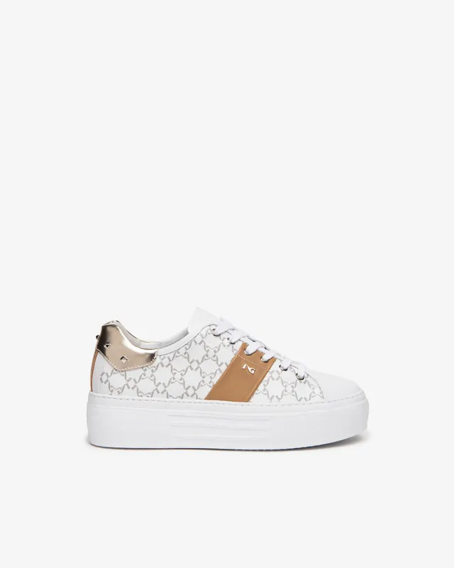 Nero Giardini Sneakers baskets cuir femme printemps