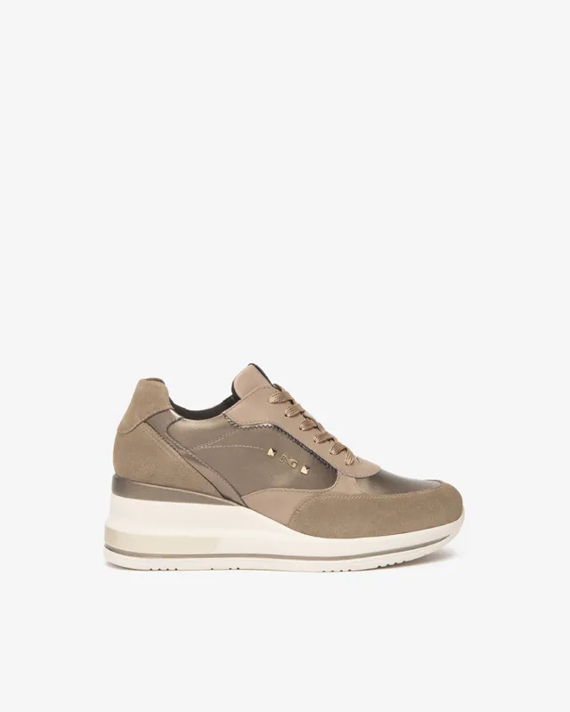 Nero Giardini Sneakers baskets femme daim verni