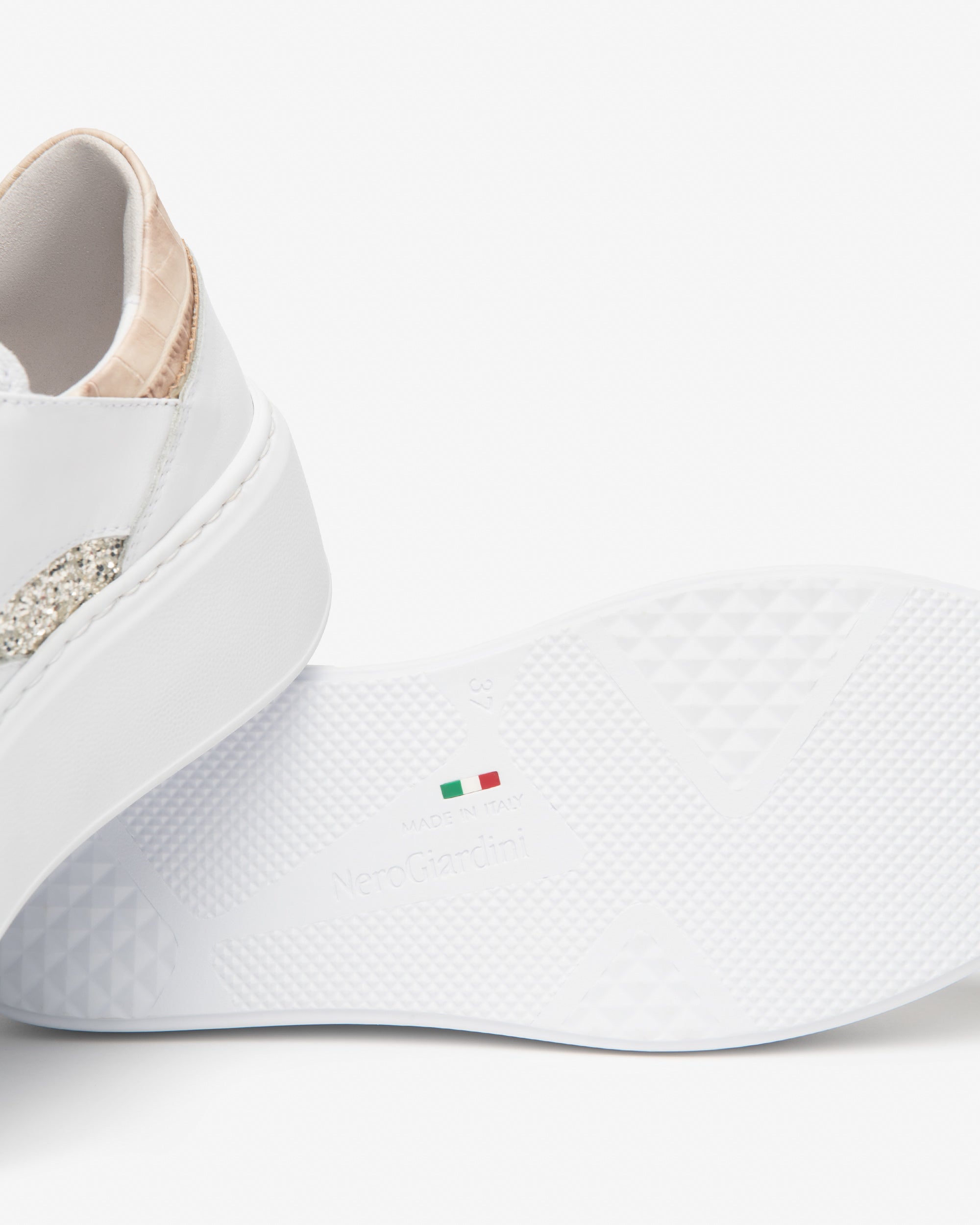 Nero Giardini Sneakers baskets cuir femme 38
