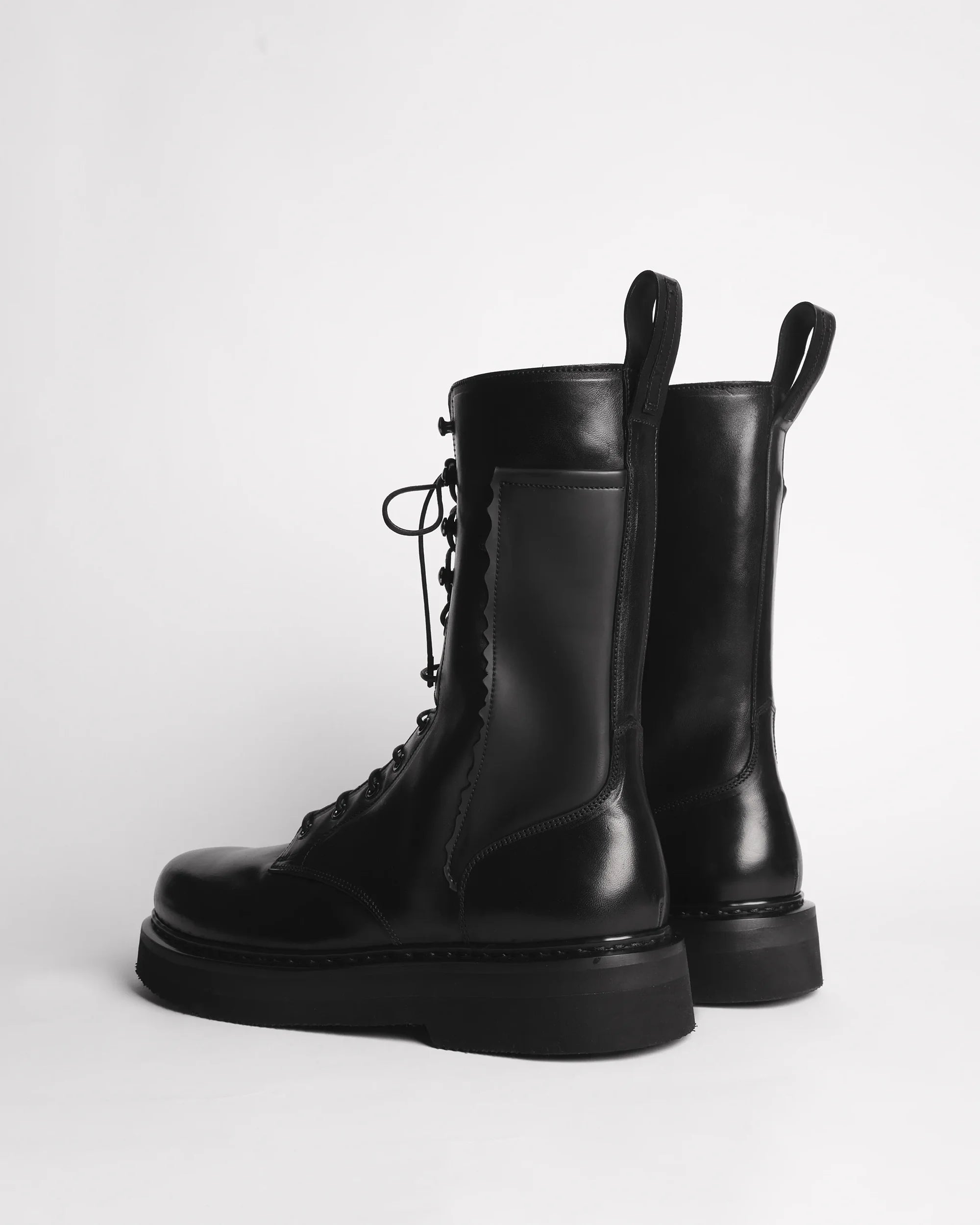 Premiata 018 boots homme cuir lacets Italie