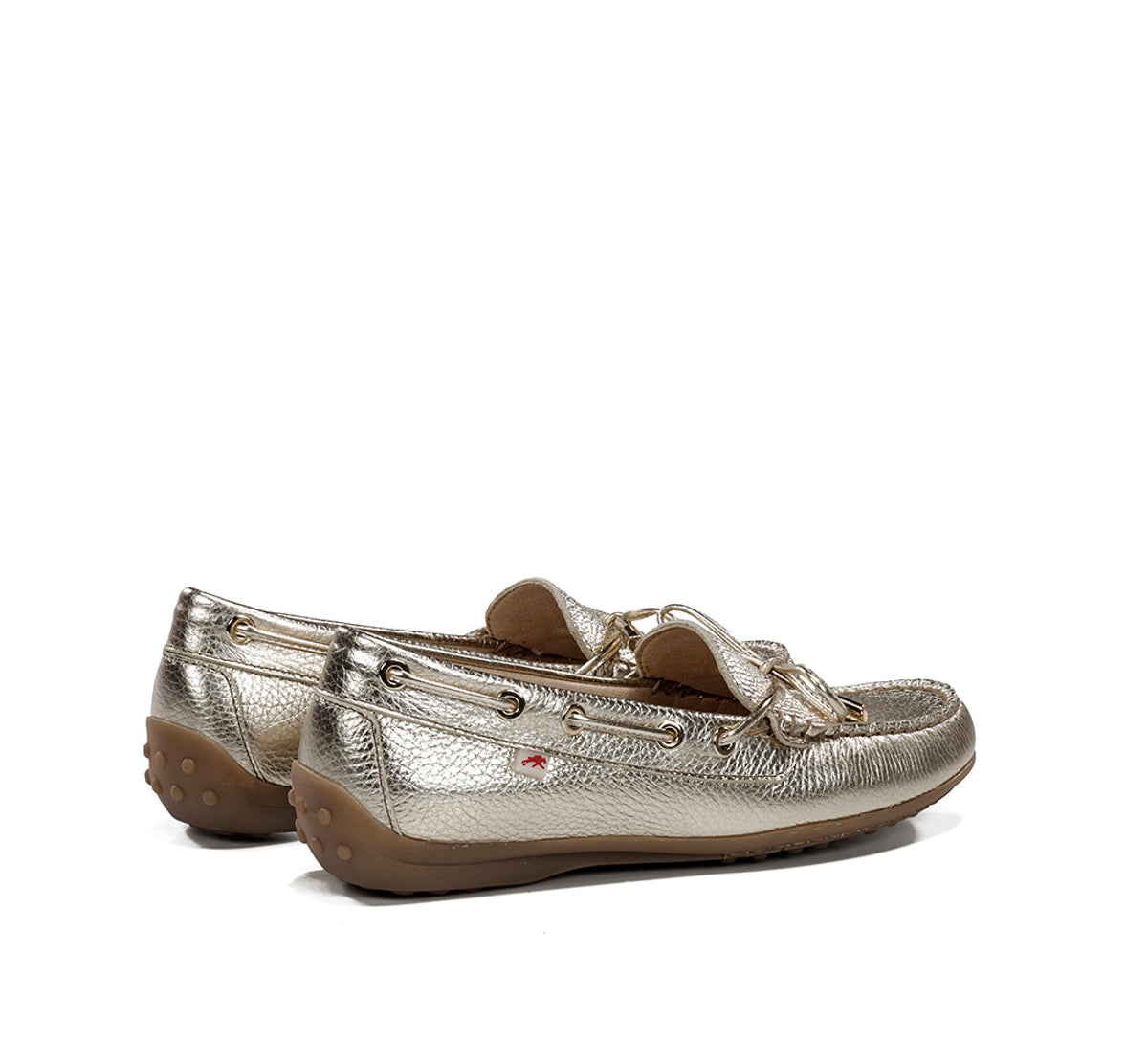 Fluchos Bruni F2158 mocassin femme doré cuir