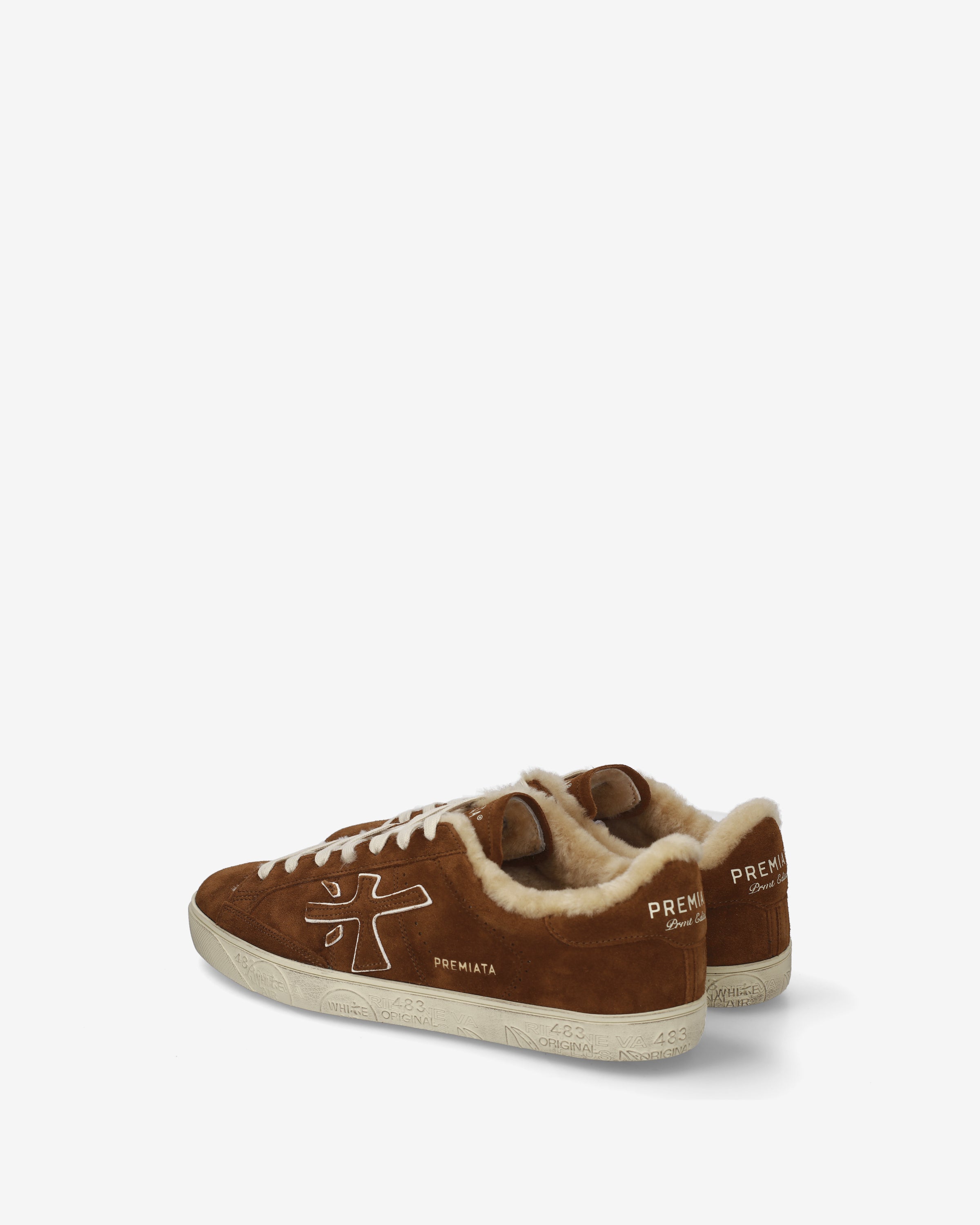 Premiata Steven 7899M sneakers daim marron homme
