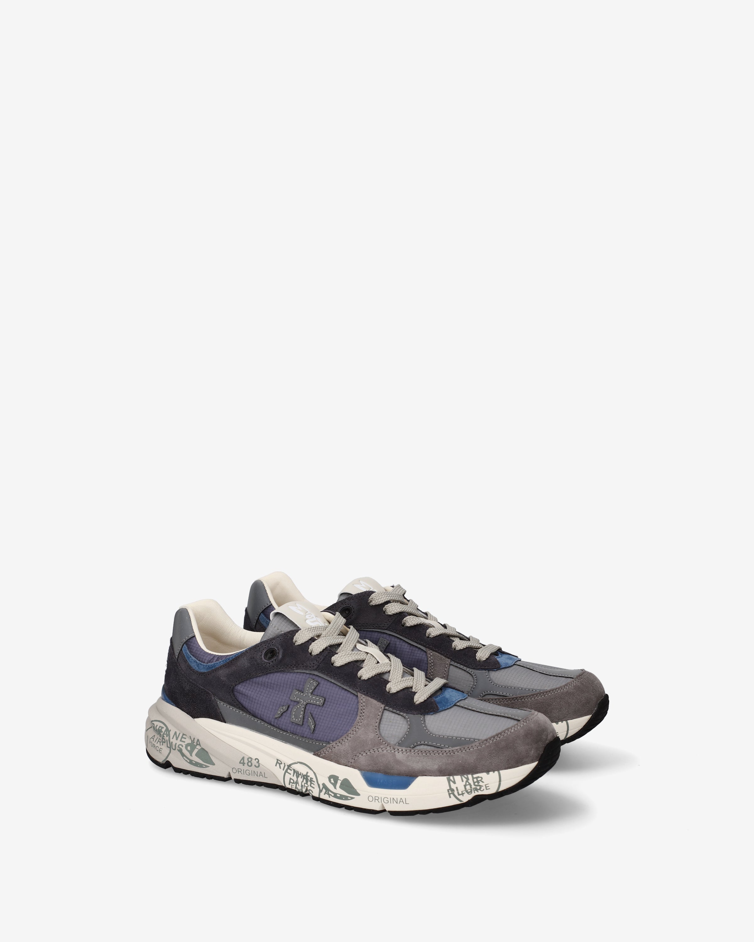 Premiata Mase25 8021 sneakers bleu gris homme