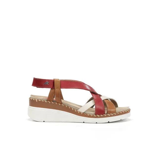 Fluchos Leza F2135 sandale rouge légère femme