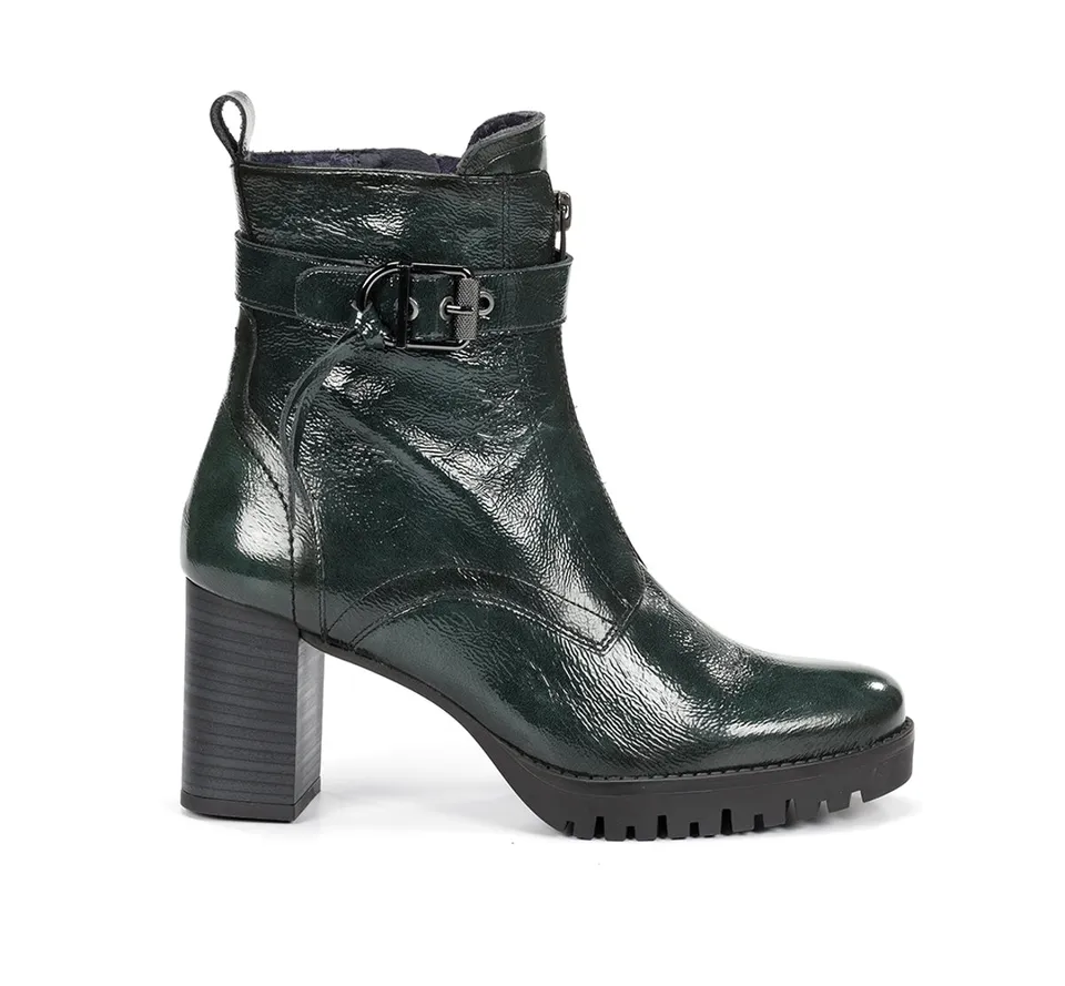 Dorking by Fluchos Evie D9163 bottines vert femme talon