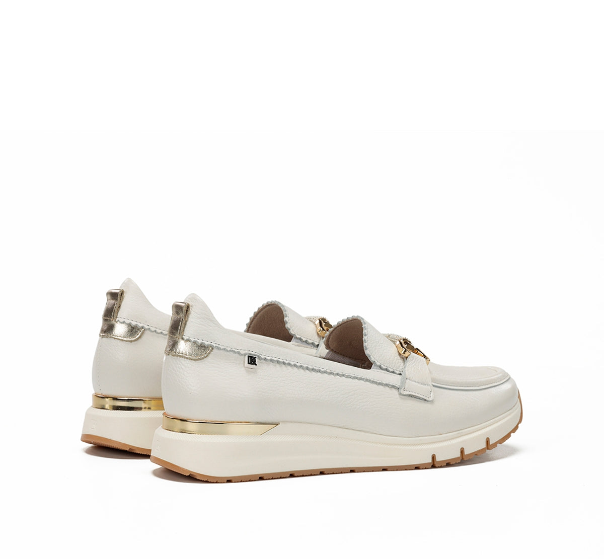 Dorking Serena D9655 mocassin femme blanc